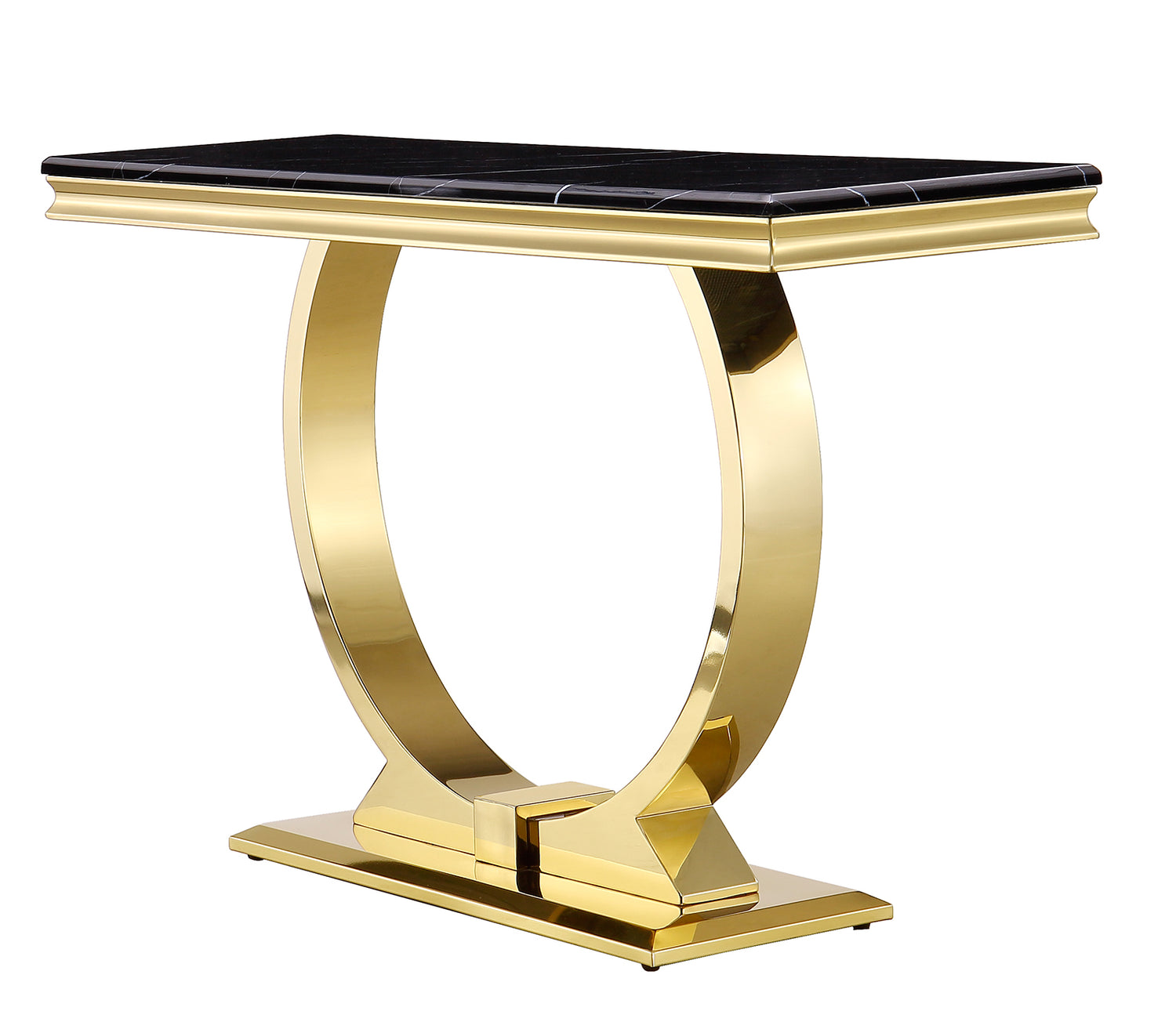 Gold Console Table Elevate Your Entryway and Living Room with a Touch of Luxury
