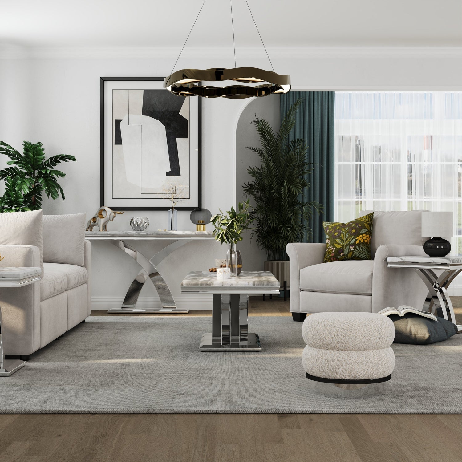 Create Your Living Room Table Taste!