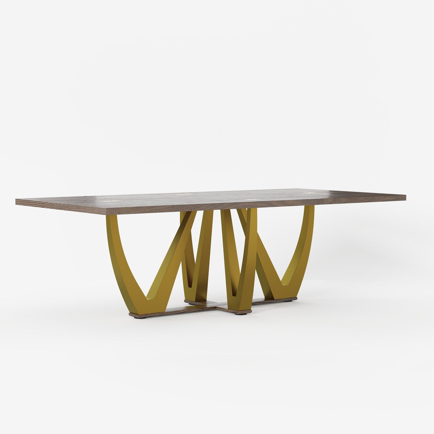 AUZ New 94-inch Wooden Dining Table