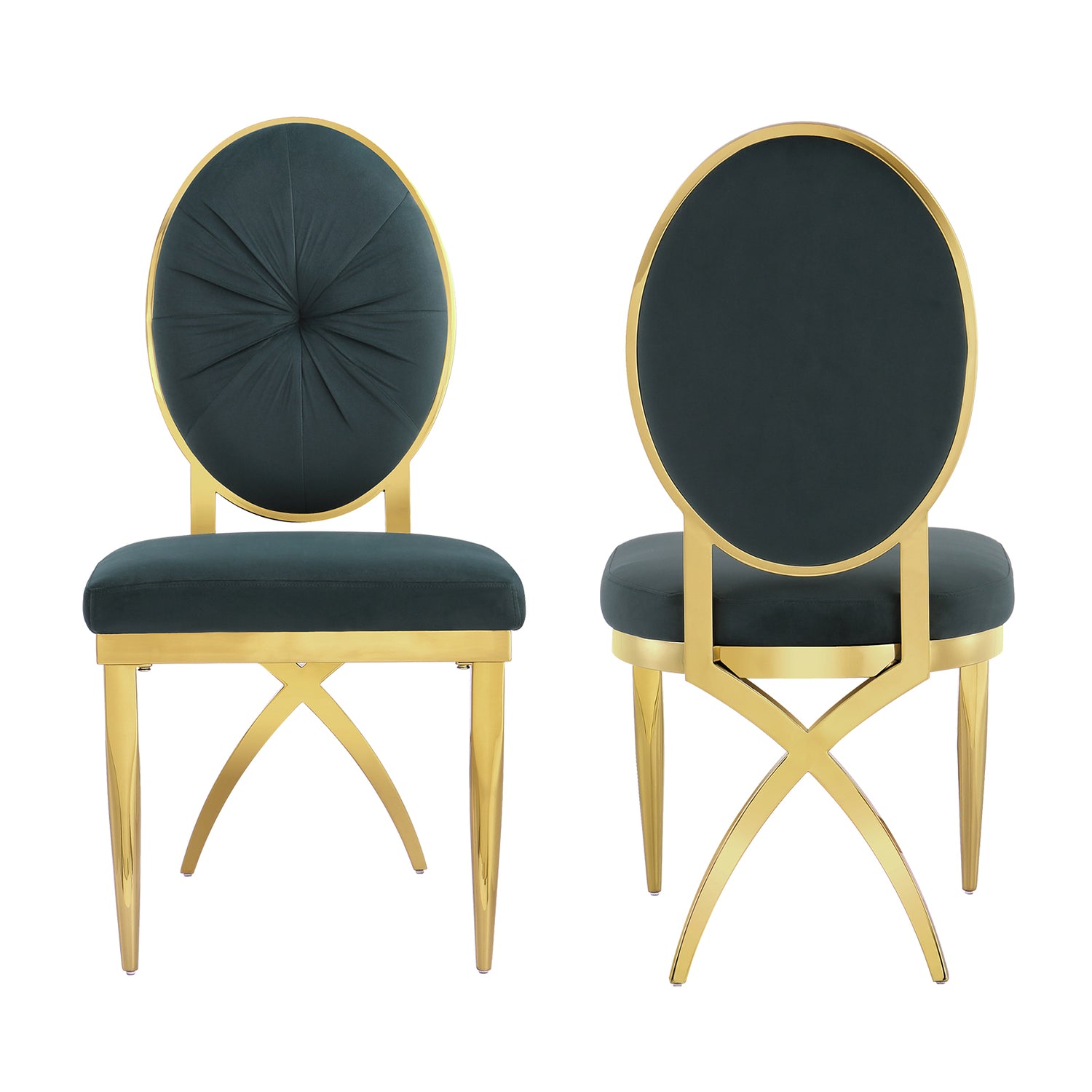 Elevate Your Dining Space with Green Velvet Dining Chairs: A Perfect Blend of Luxury and Personality
