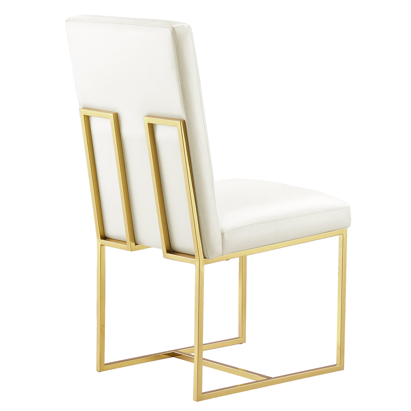 713 Set | AUZ White and Gold Dining room Sets for 6