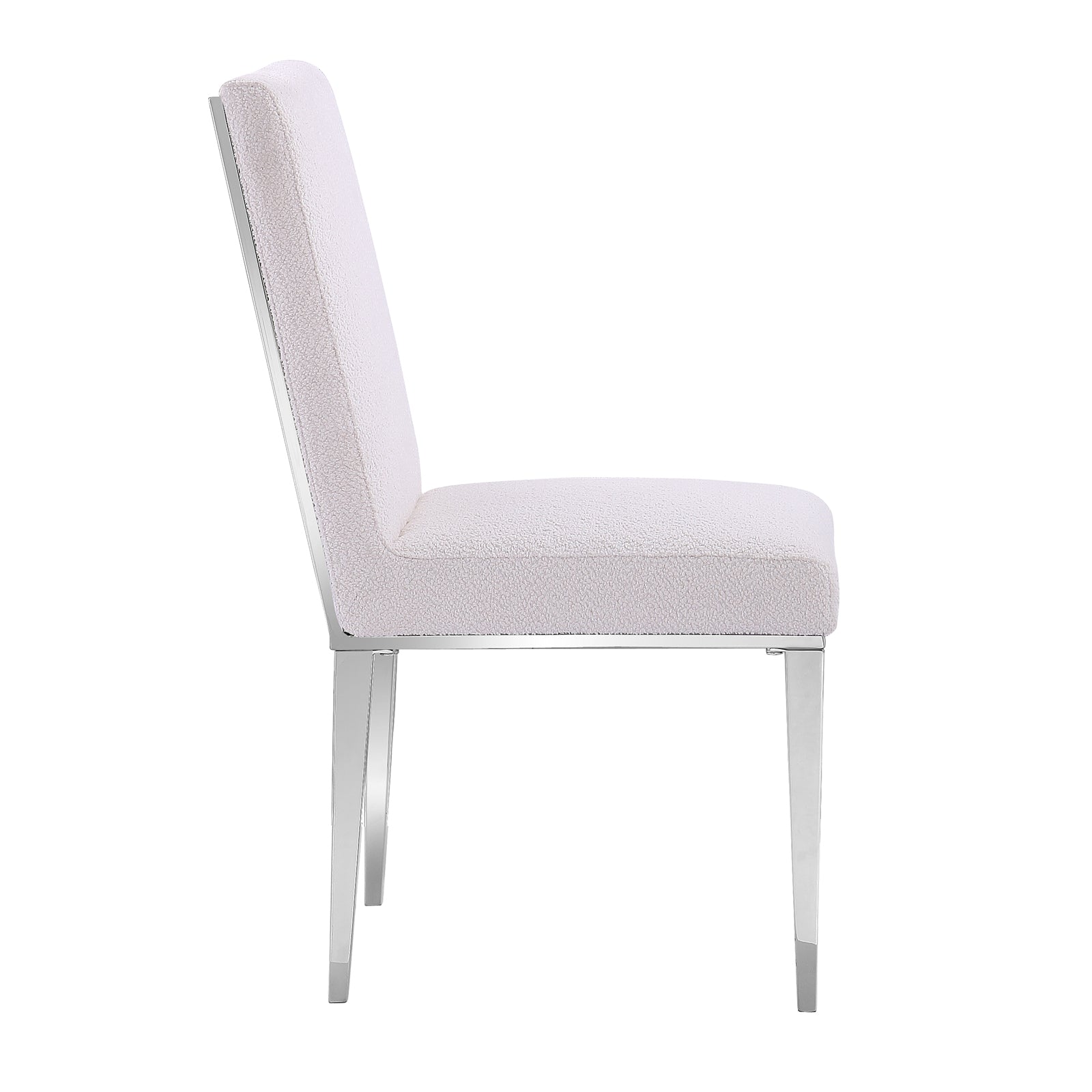 649-Set | AUZ White and Silver Dining room Sets for 6