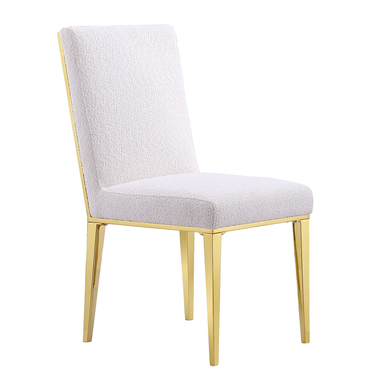 699 Set | AUZ White and gold Dining room Sets for 6