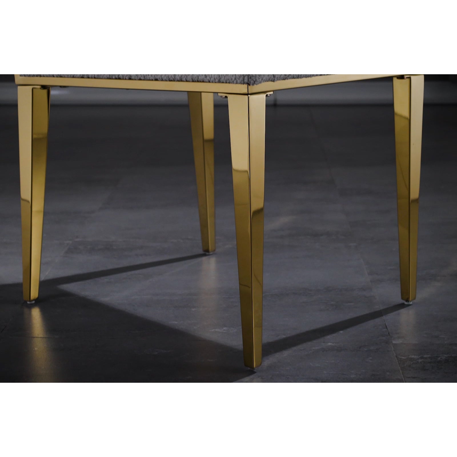 689 Set | AUZ White and Gold Dining room Sets for 6