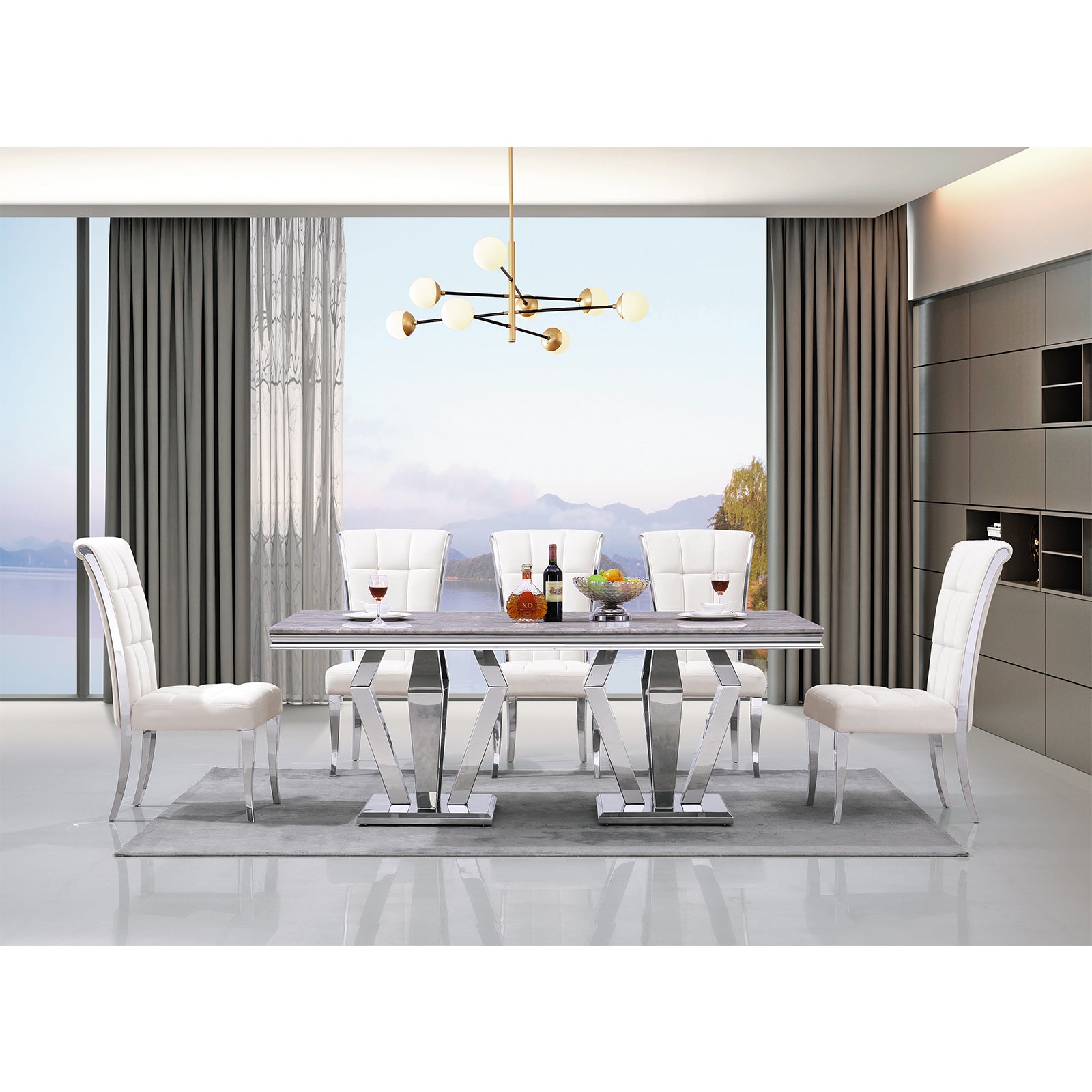 Wholesale White Velvet Dining Chairs