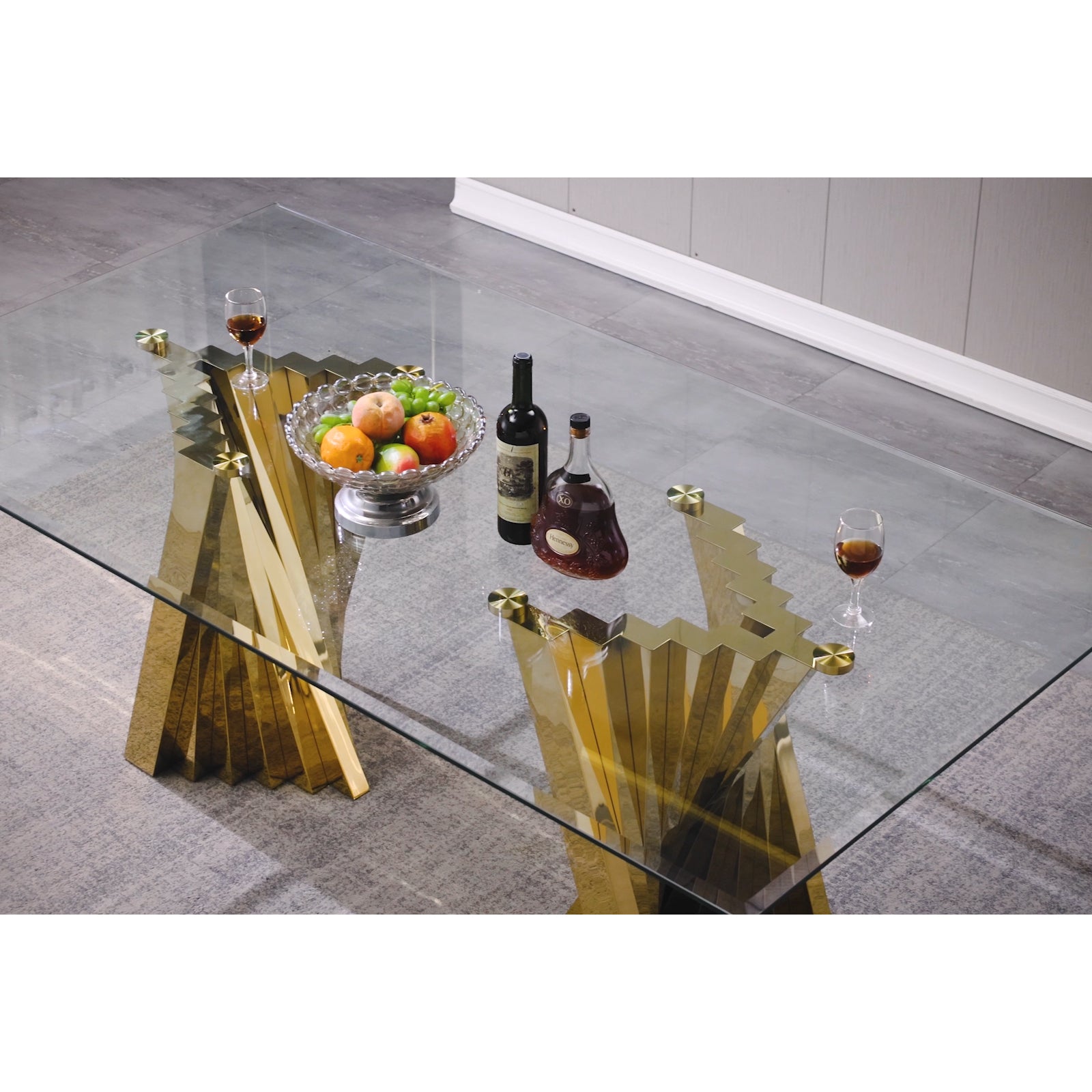 666-Set | AUZ Glass Dining room Sets for 6
