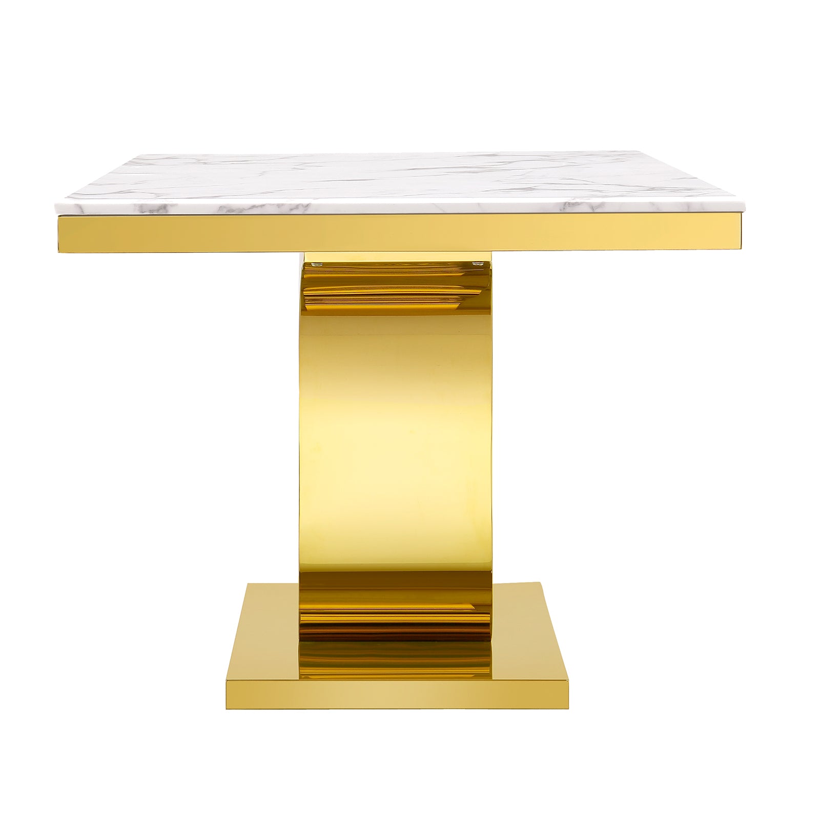 682-Set | AUZ White and Gold Dining room Sets for 6