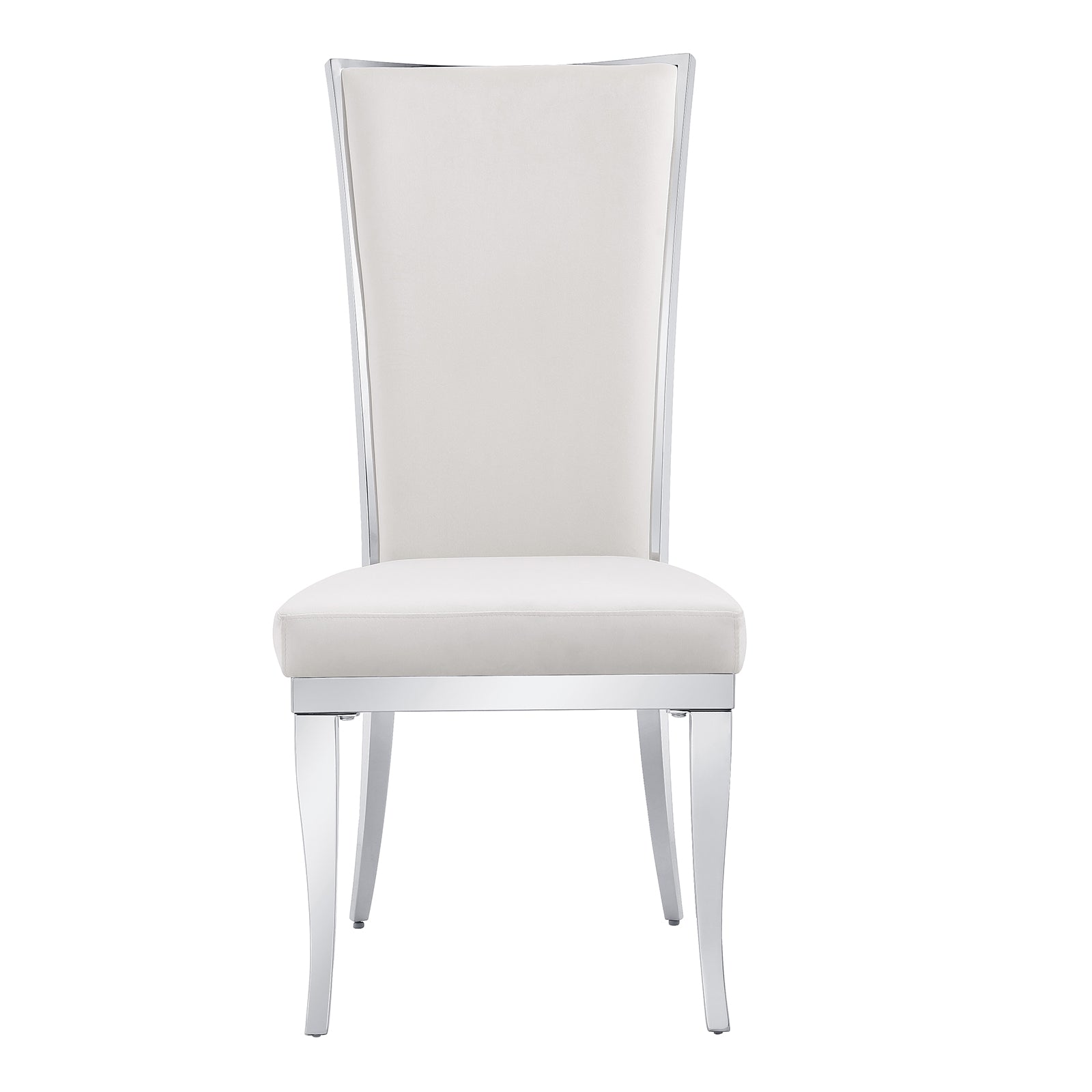 683-Set | AUZ White and Silver Dining room Sets for 6
