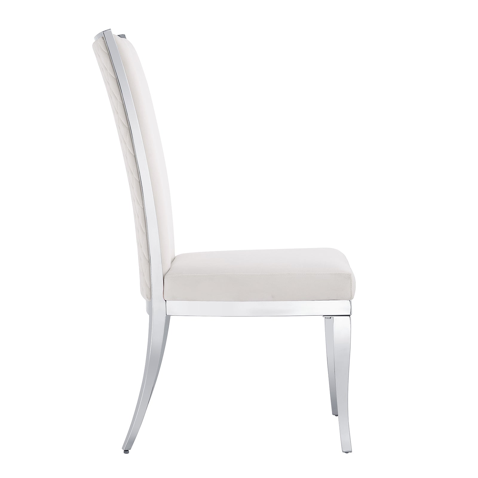 683-Set | AUZ White and Silver Dining room Sets for 6