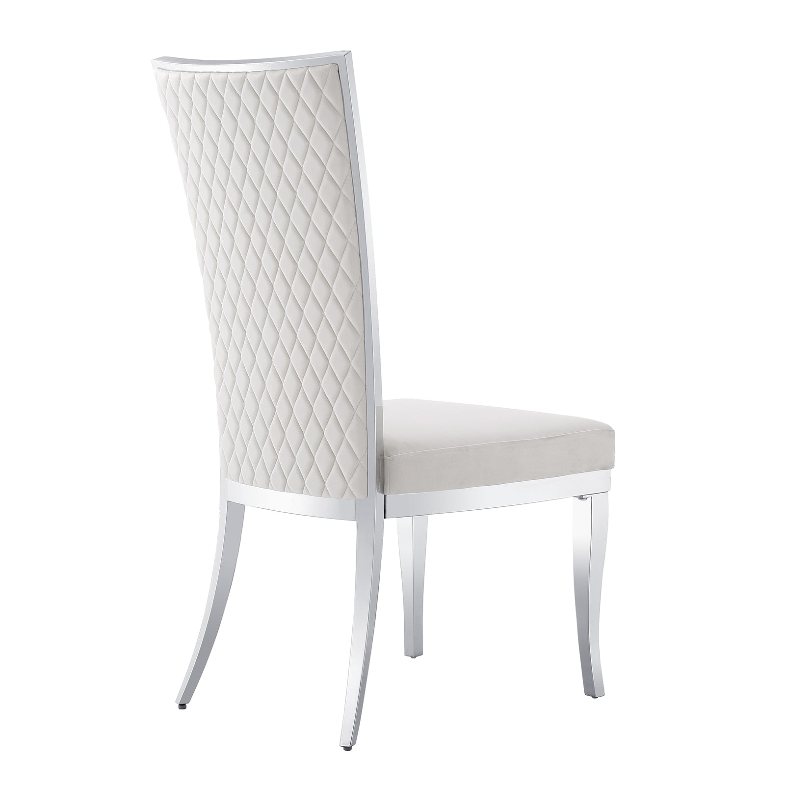 683-Set | AUZ White and Silver Dining room Sets for 6