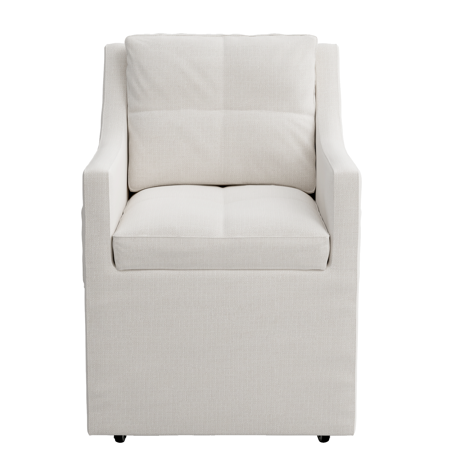 AUZ Upholstered Dining Armchair | Wheelchair with Arms | Swivel Accent Dining Chair | Suitable for Dining Room, Kitchen, Reception Room | C193