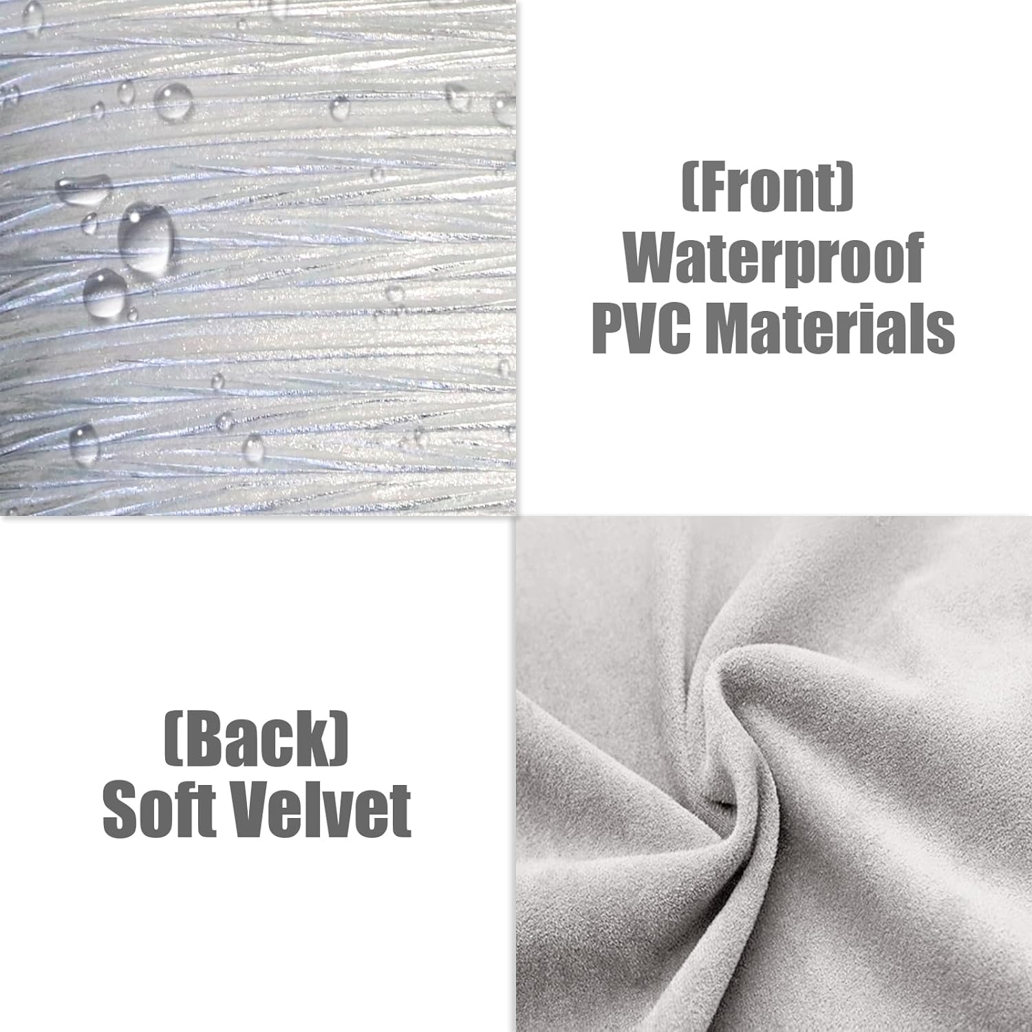 Silver Faux Leather Brushed Pillow Cover | 18''×18'' | P102