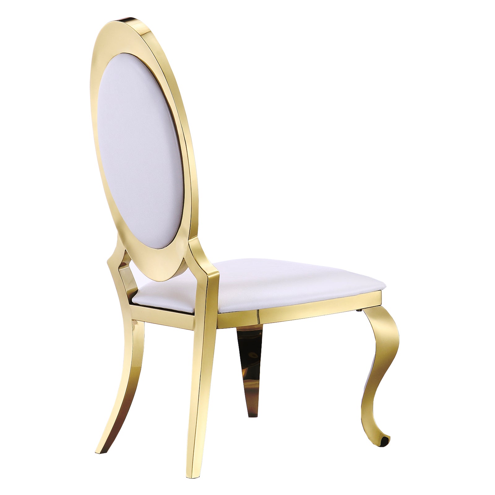 640-Set | AUZ White and Gold Dining room Sets for 6
