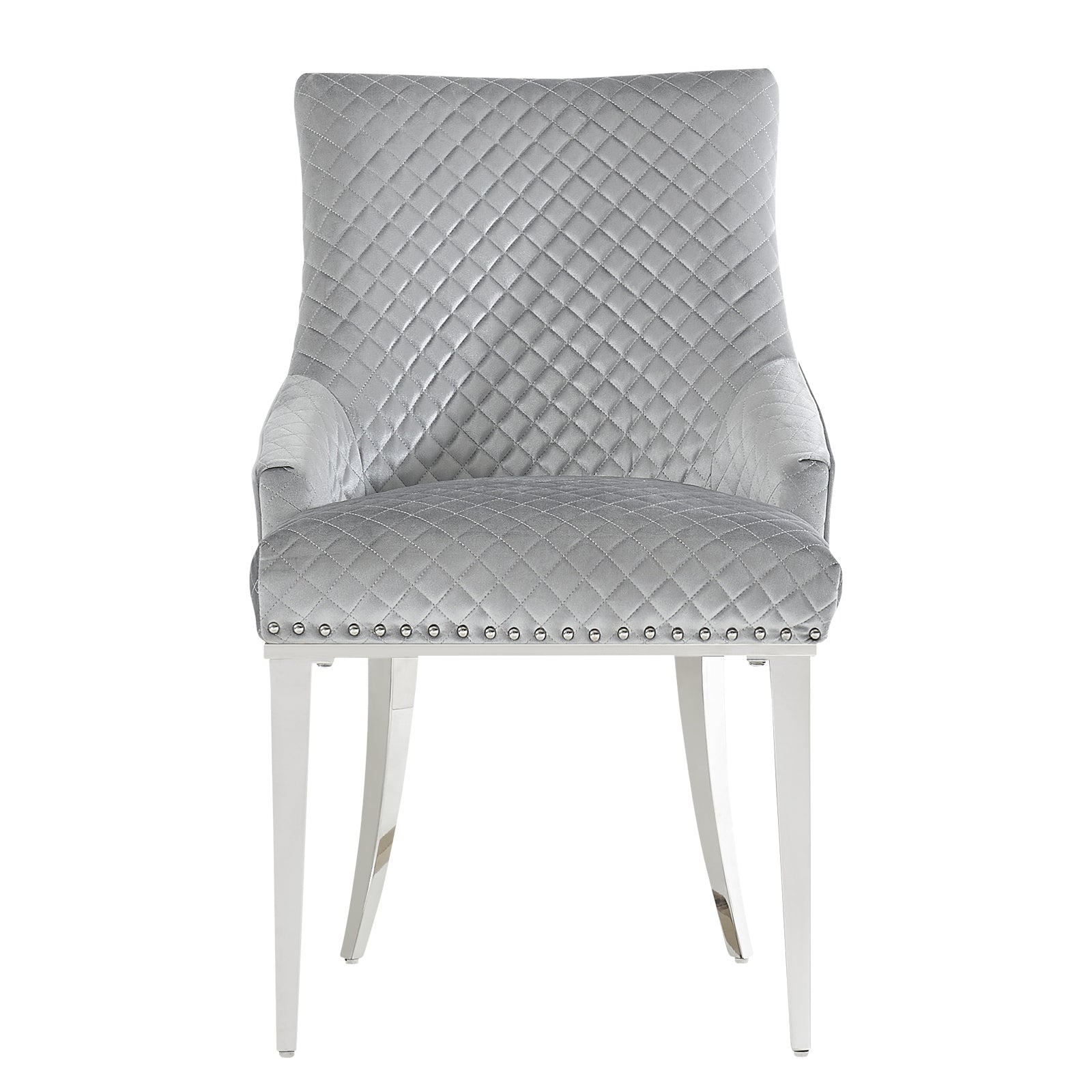 671-Set | AUZ Silver and Gray Dining room Sets for 6