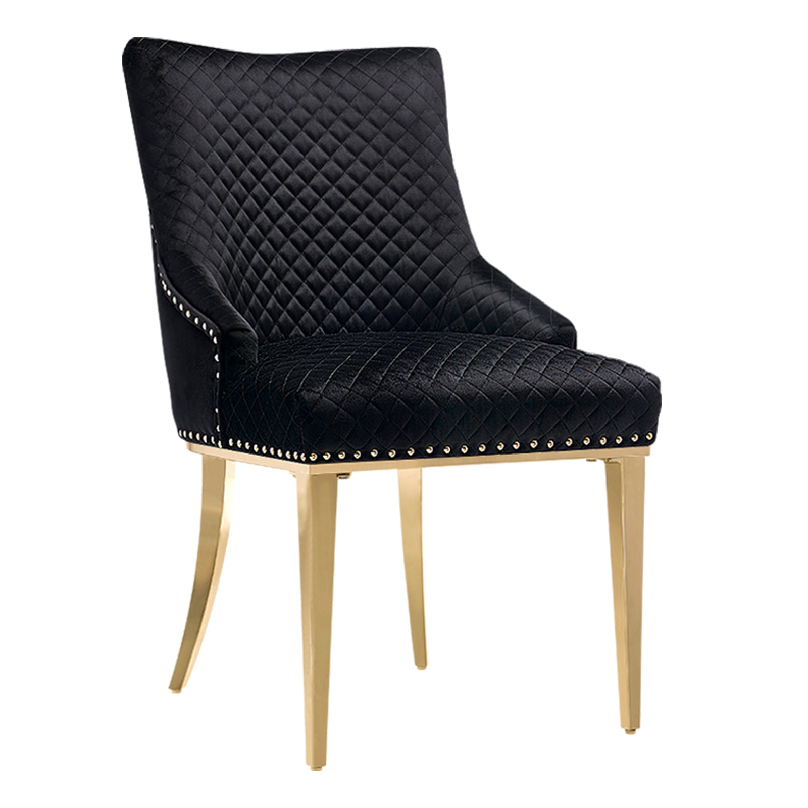 672-Set | AUZ Black and Gold Dining room Sets for 6