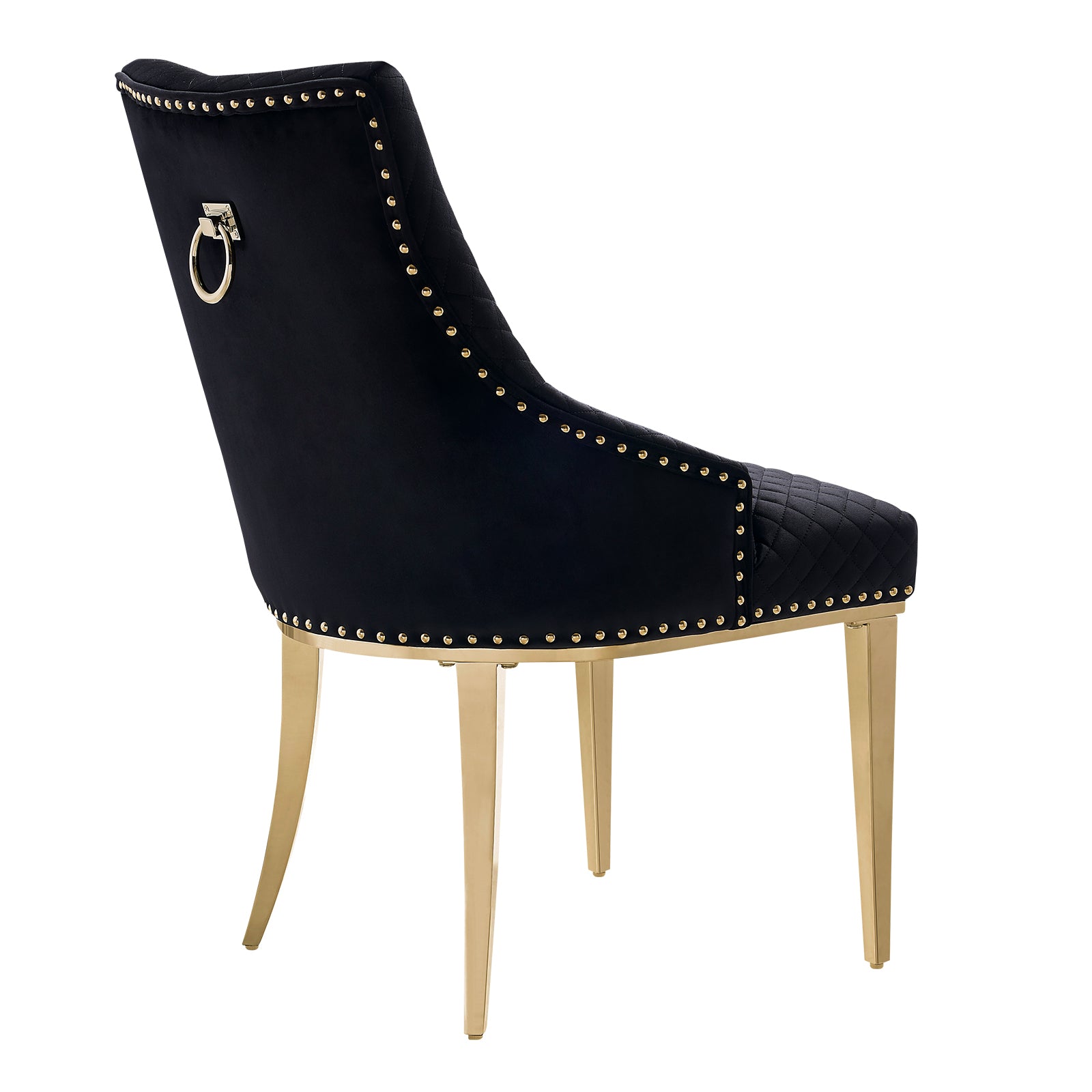 672-Set | AUZ Black and Gold Dining room Sets for 6