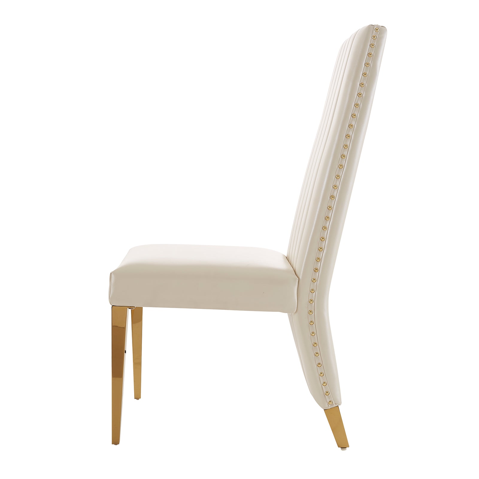 613-Set | AUZ White and Gold Dining room Sets for 6