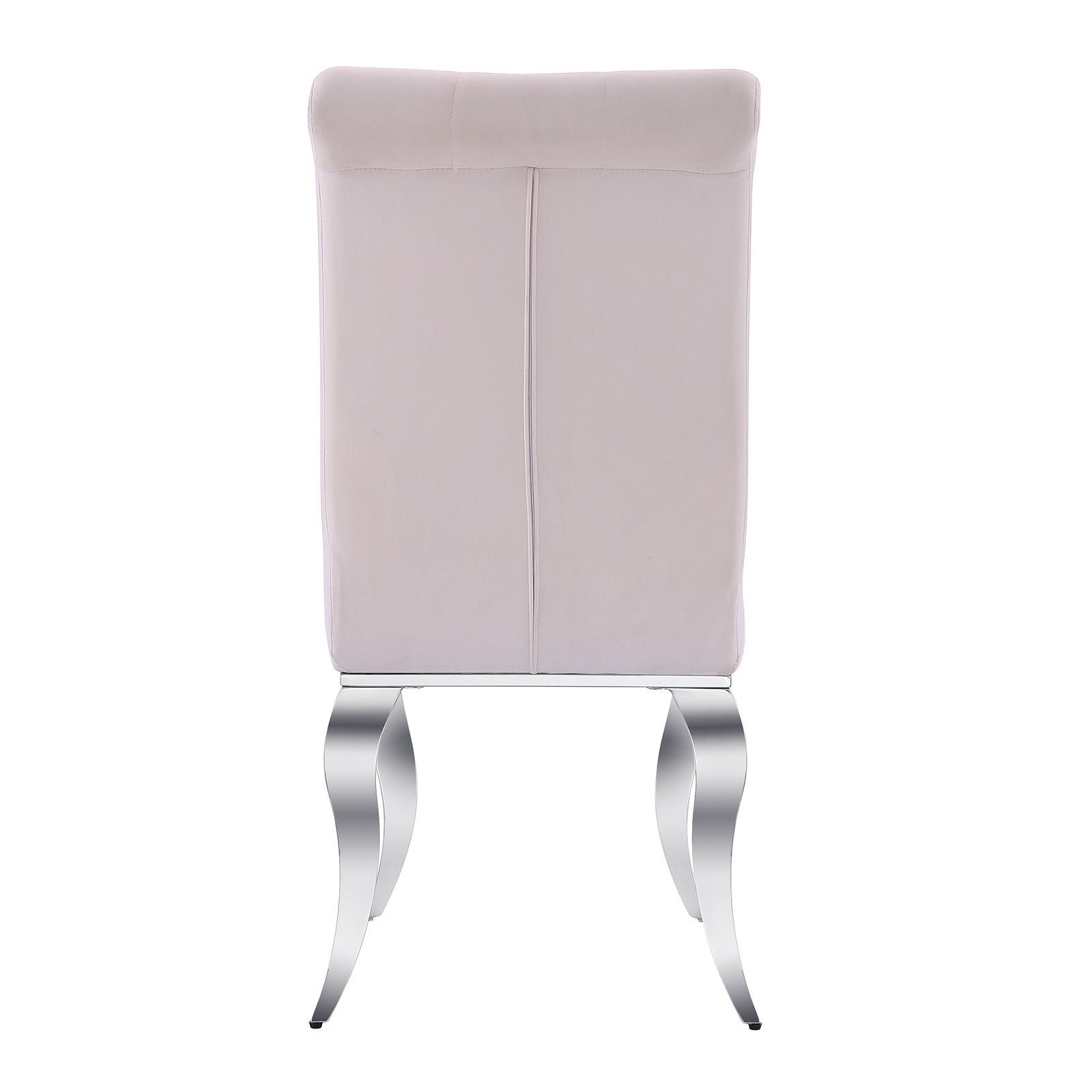 Wholesale White silver Velvet Dining Chairs