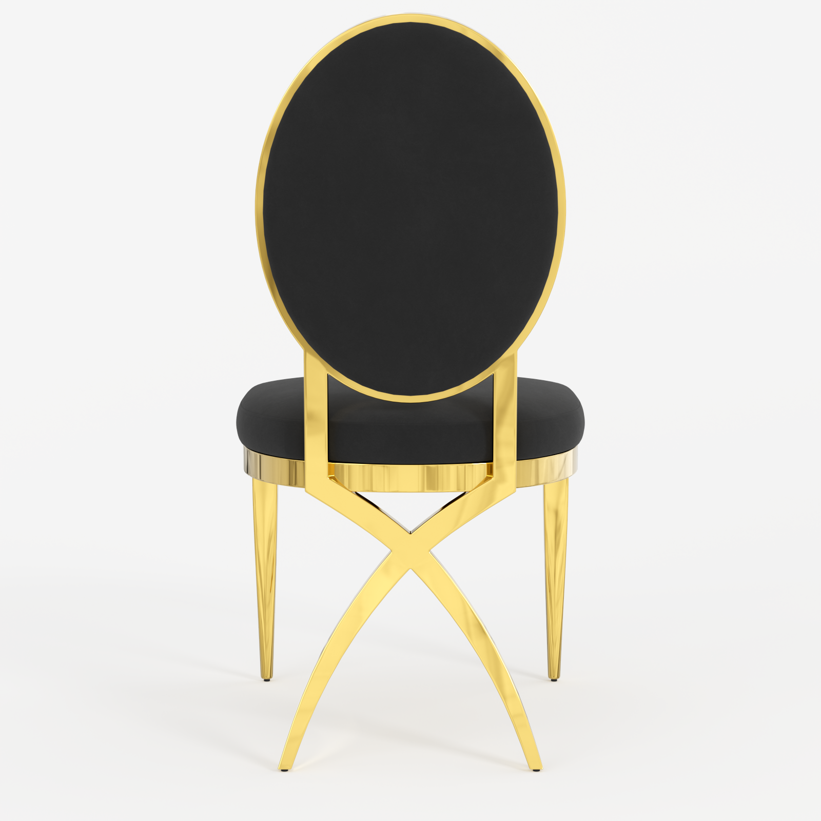 629-Set | AUZ Black and Gold Dining room Sets for 6