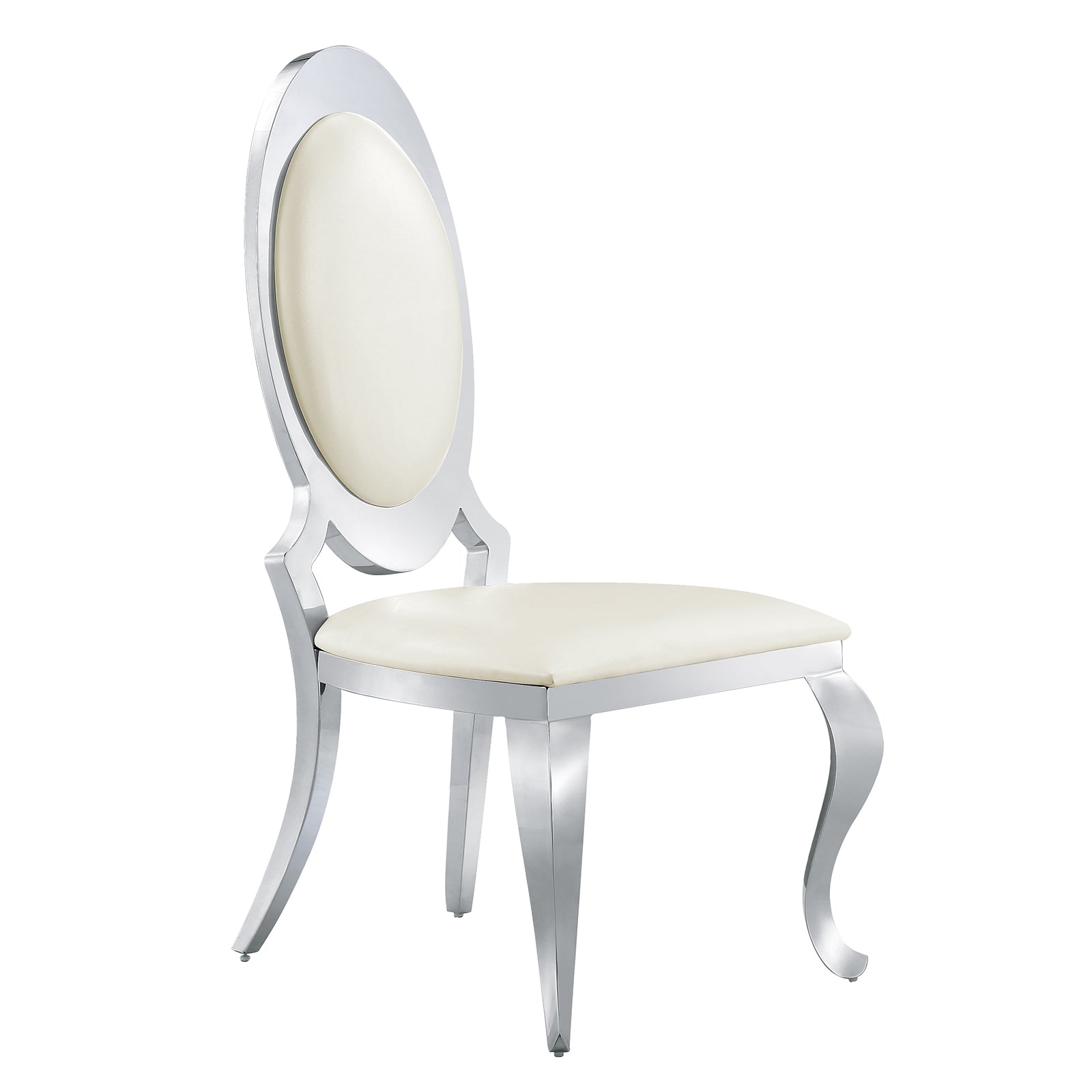 603-Set | AUZ White and Silver Dining room Sets for 6