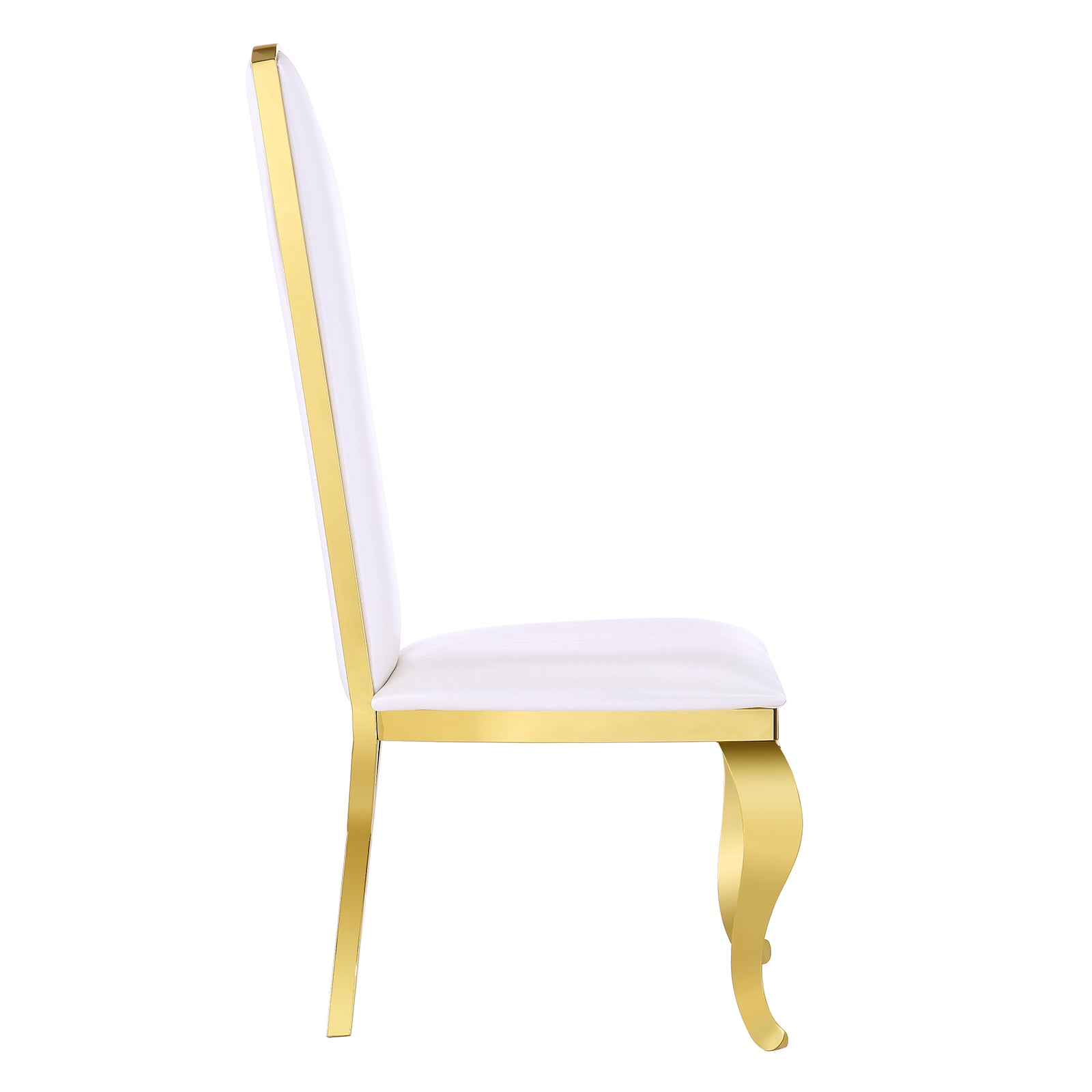 706 Set | AUZ White and Gold Dining room Sets for 6