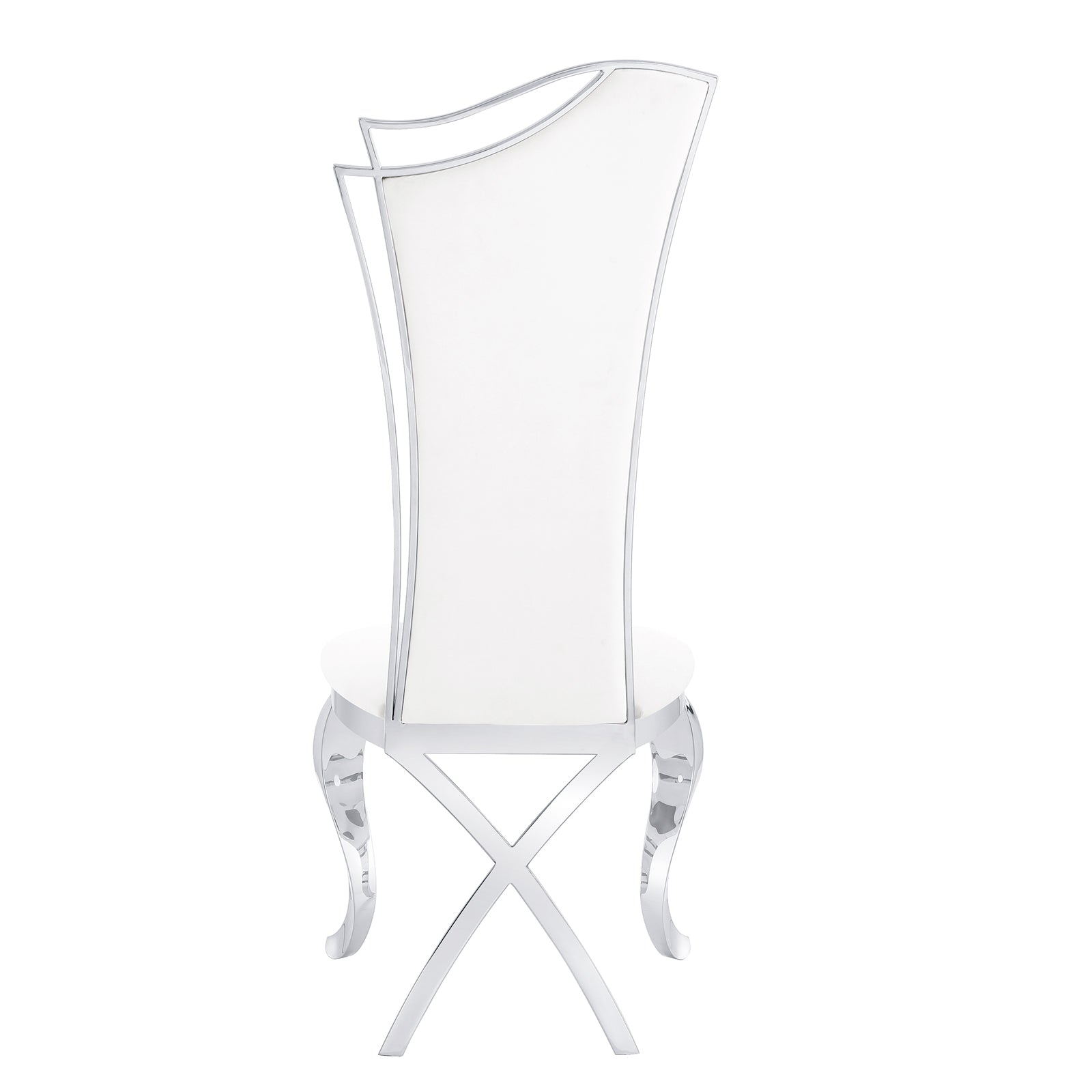 606-Set | AUZ White and Silver Dining room Sets for 6