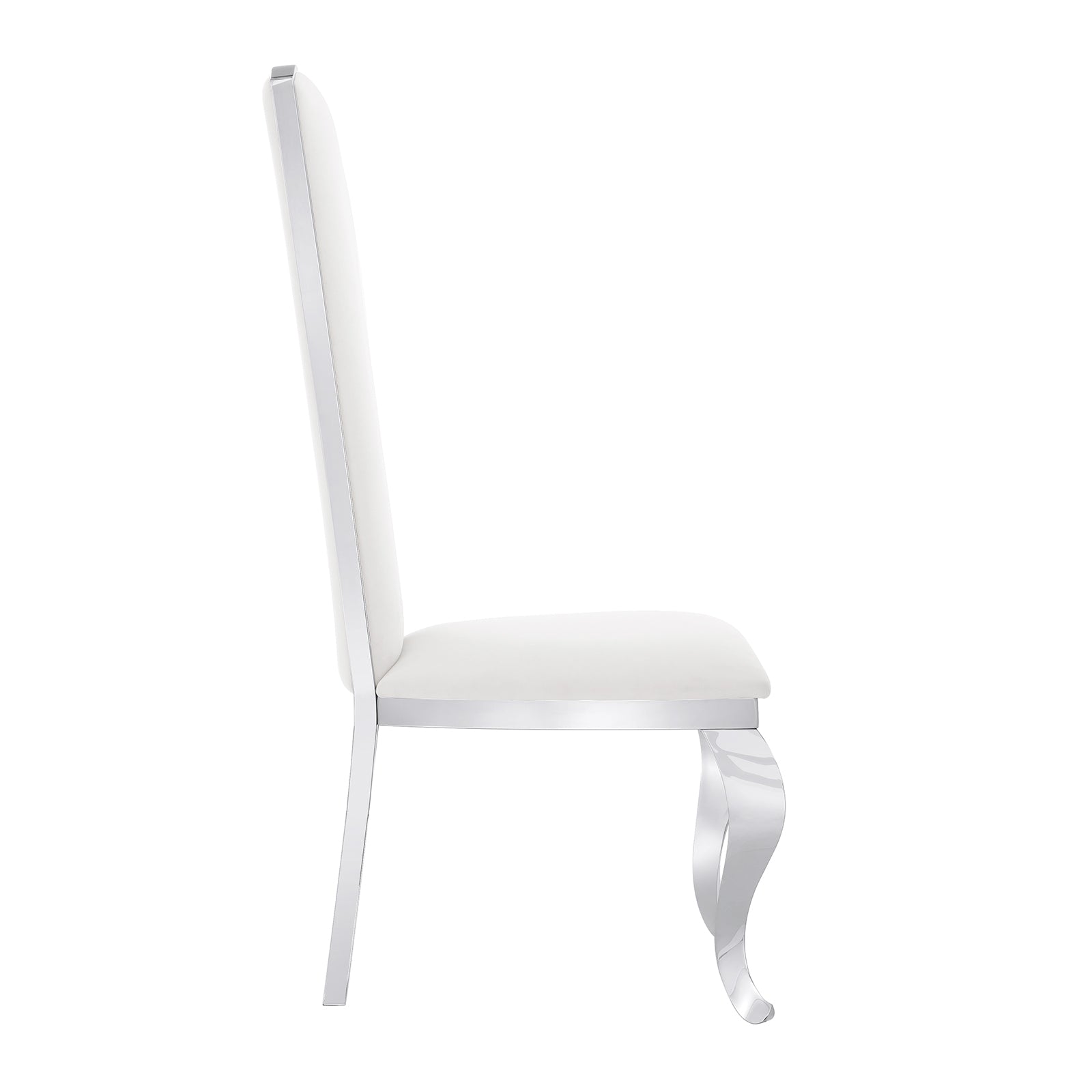 606-Set | AUZ White and Silver Dining room Sets for 6