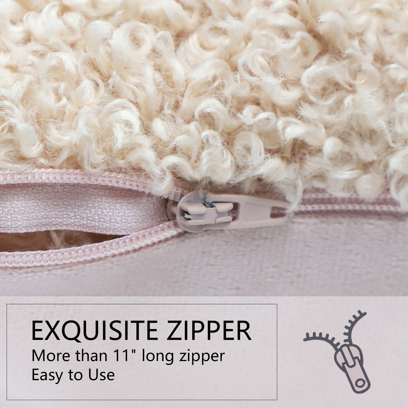 Pink Velvet Throw Pillow Covers | 18''×18'' | P106