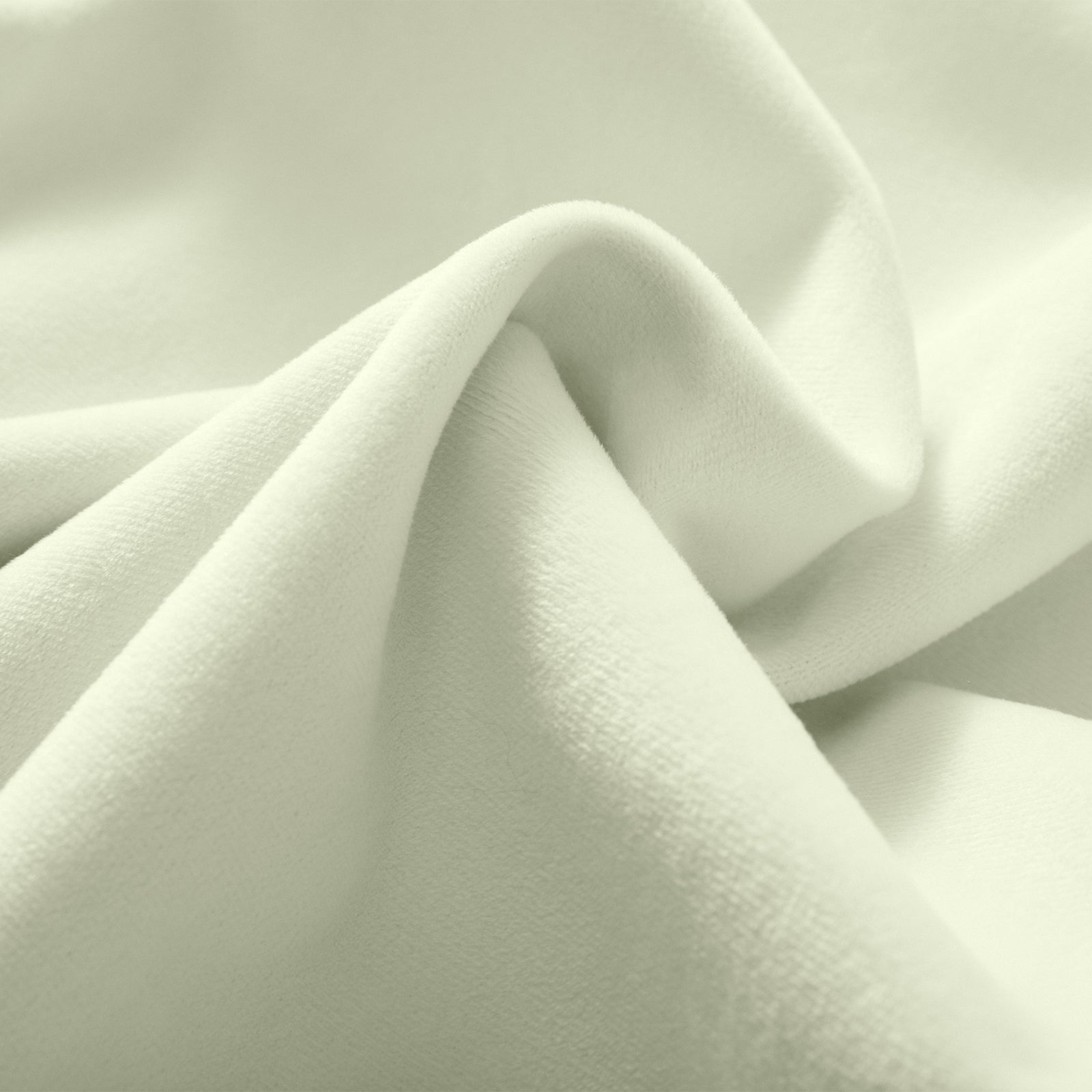 Off-White Velvet Throw Pillow Covers | 18''×18'' | P105