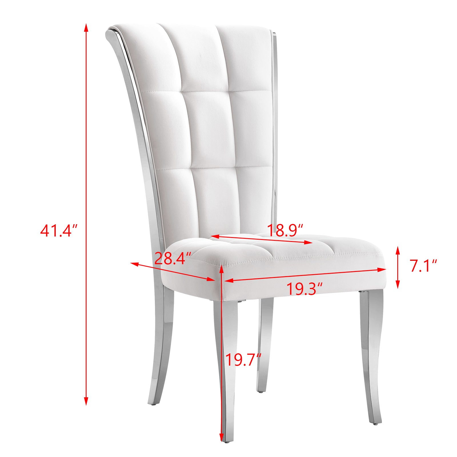 Wholesale White Velvet Dining Chairs