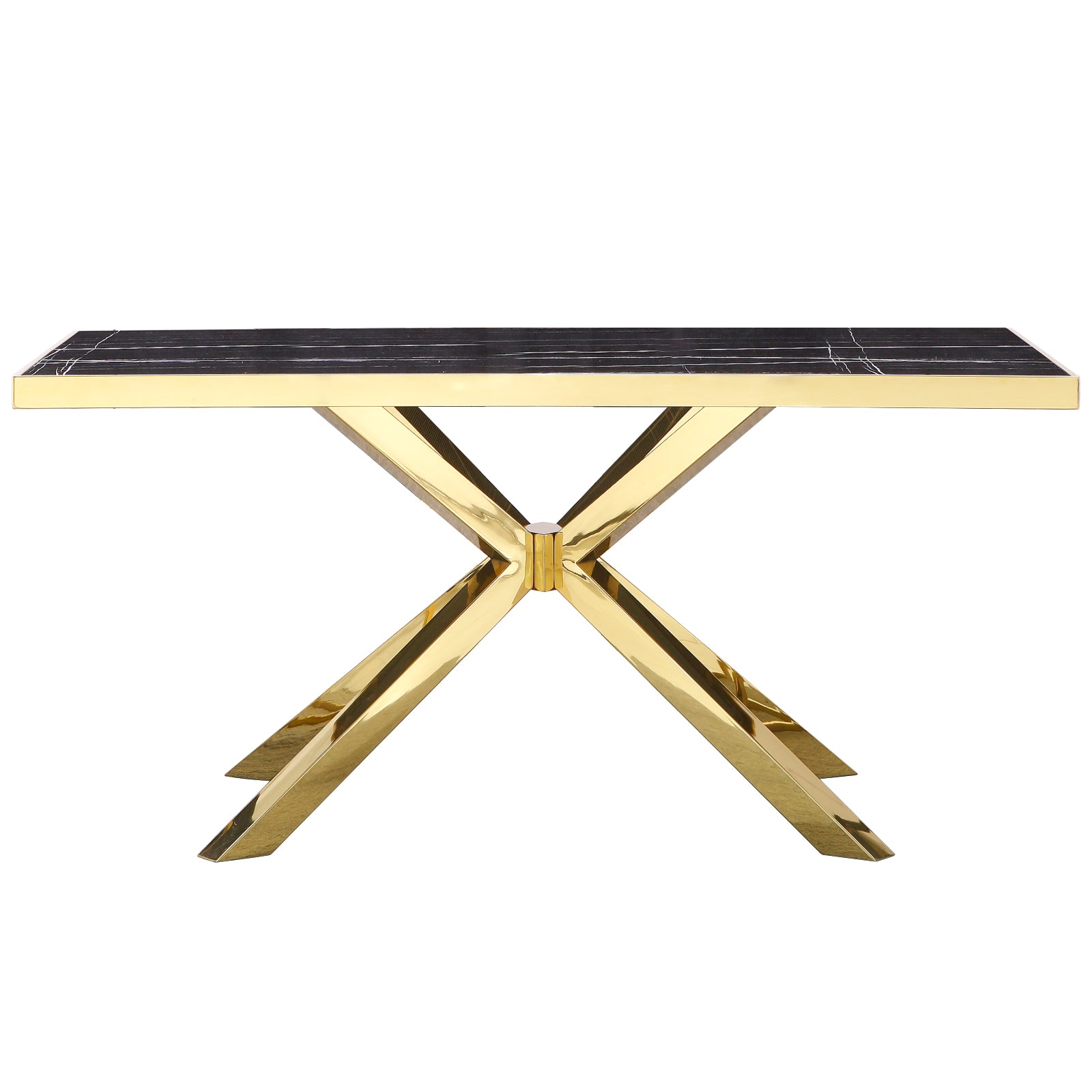 681-Set | AUZ Blue and Gold Dining room Sets for 6