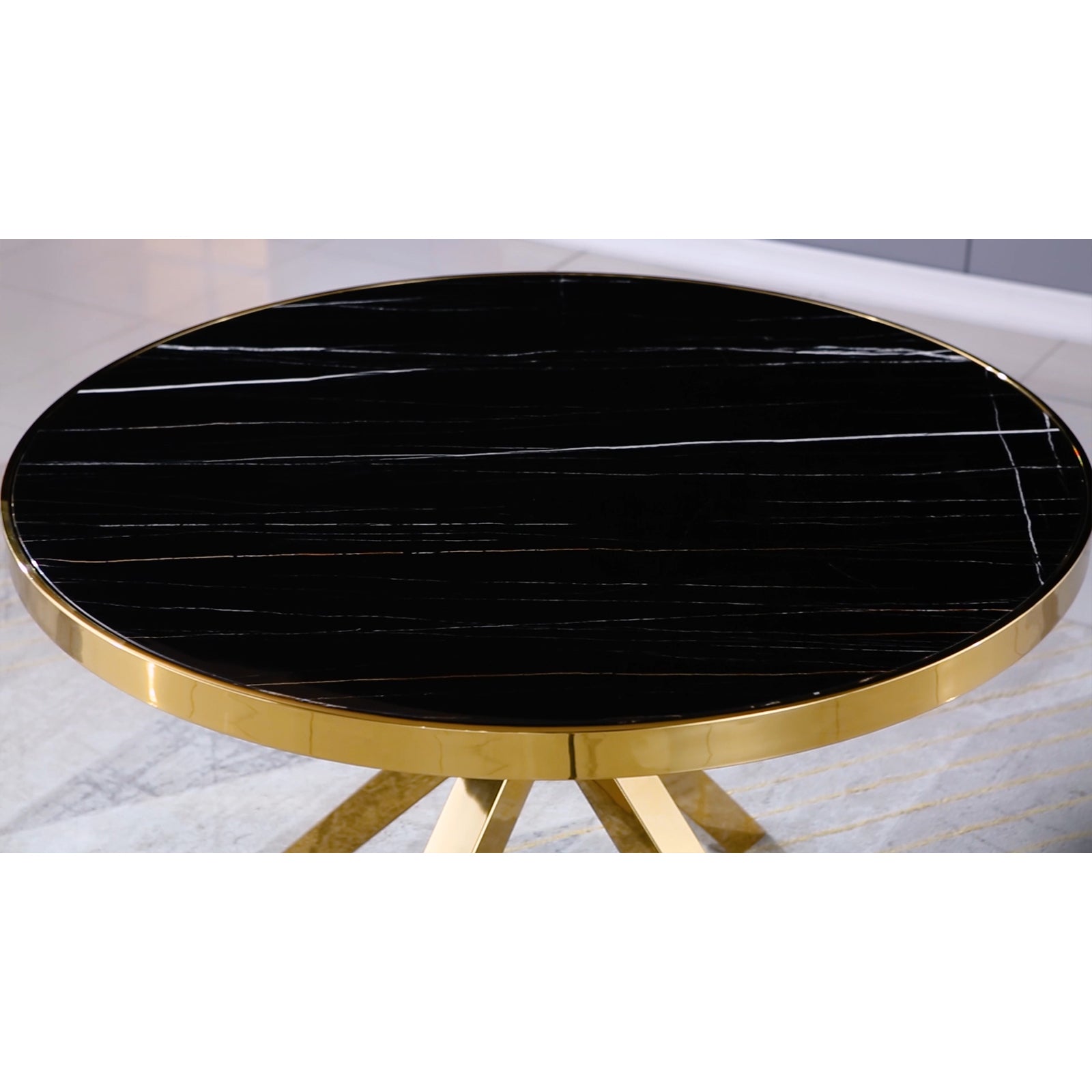 660-Set | AUZ Round Dining room Sets for 4