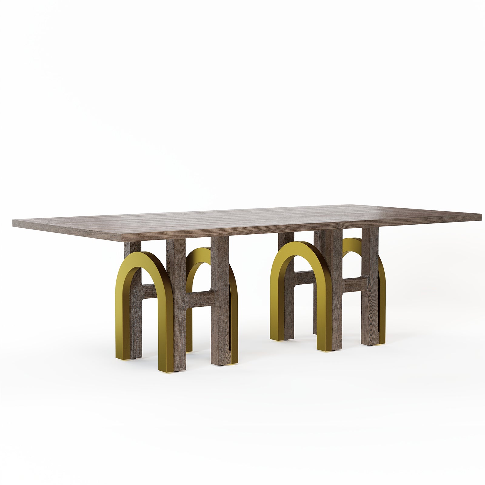 94” Solid Wood Dining Table | Rectangular Wooden Dining Room Table | Suitable for 8-10 People | T244
