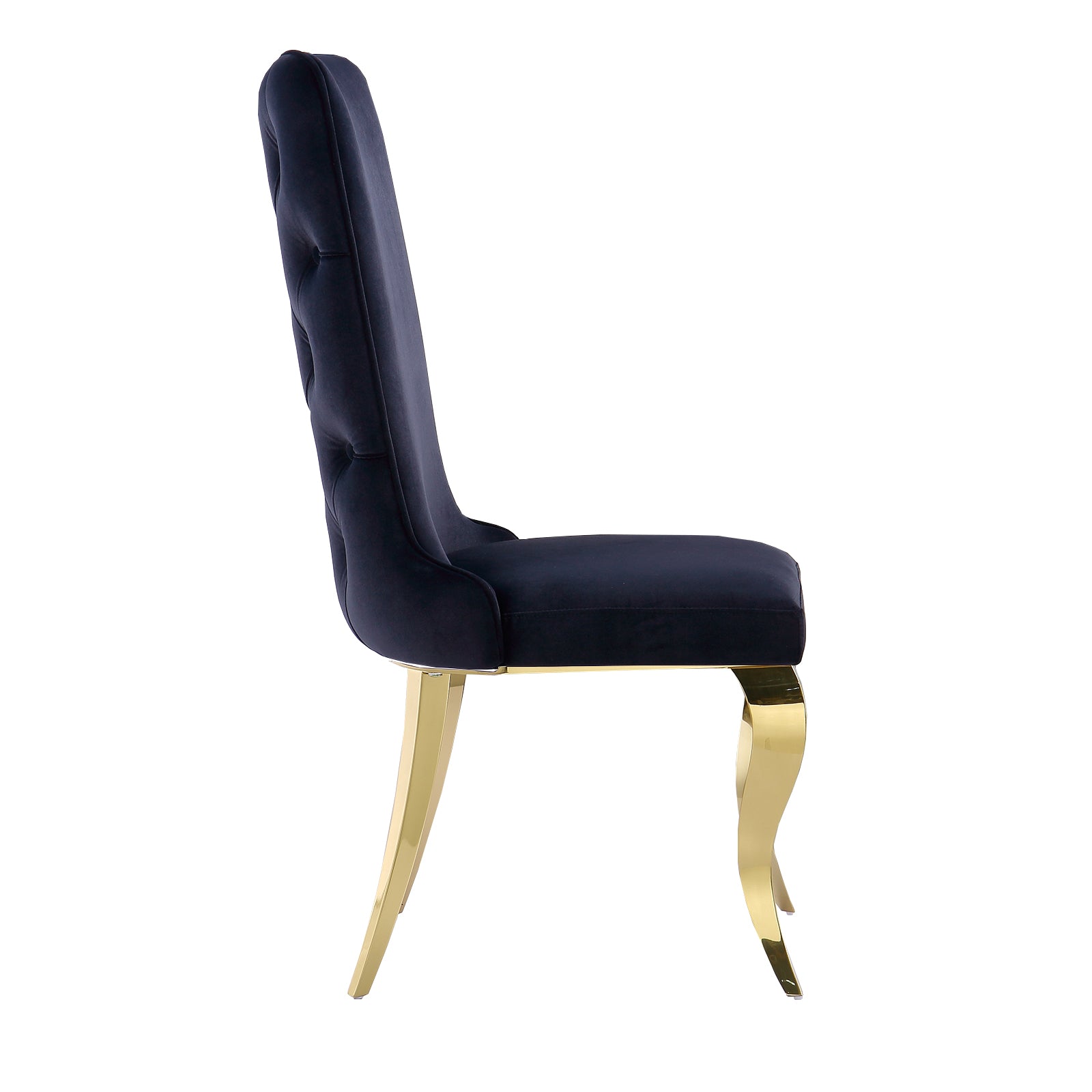 714 Set | AUZ Black and Gold Dining room Sets for 6