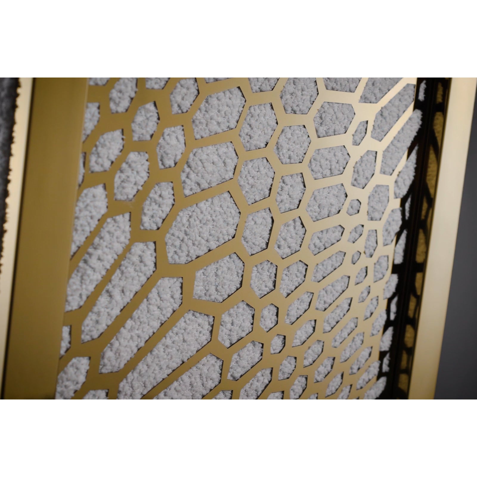 699 Set | AUZ White and gold Dining room Sets for 6