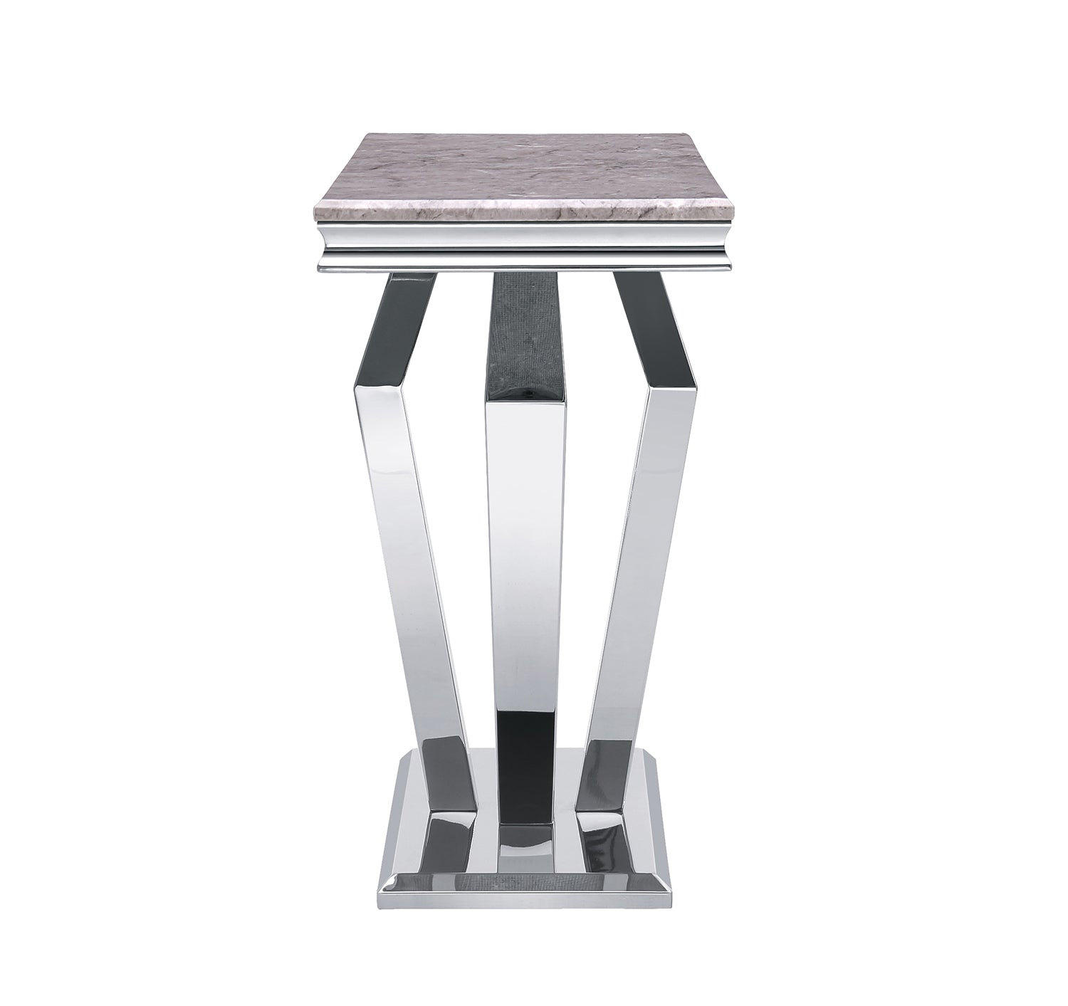 Silver Gray Living room table Set | Four Geometric legs  | L207