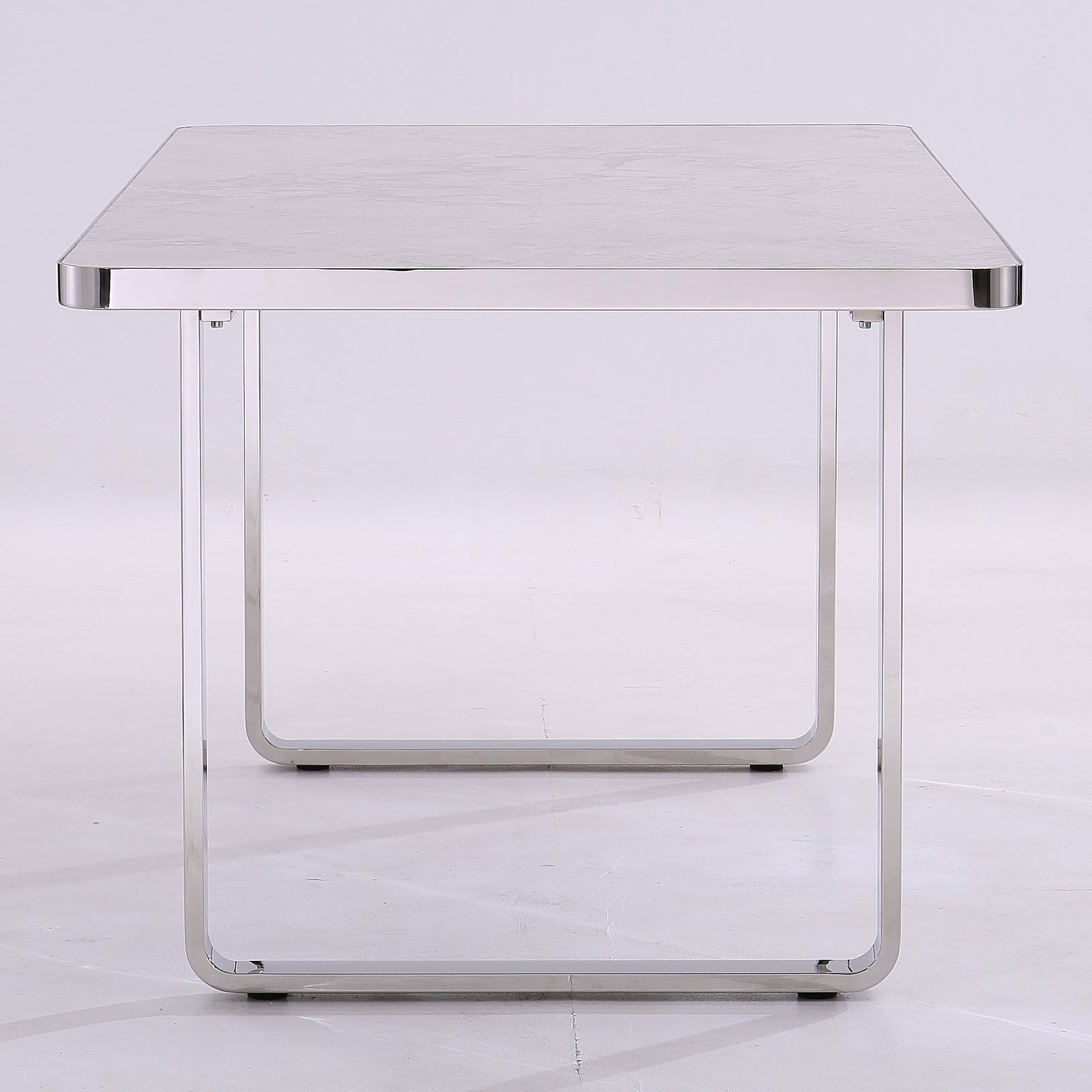 701 Set | AUZ White and Silver Dining room Sets for 6