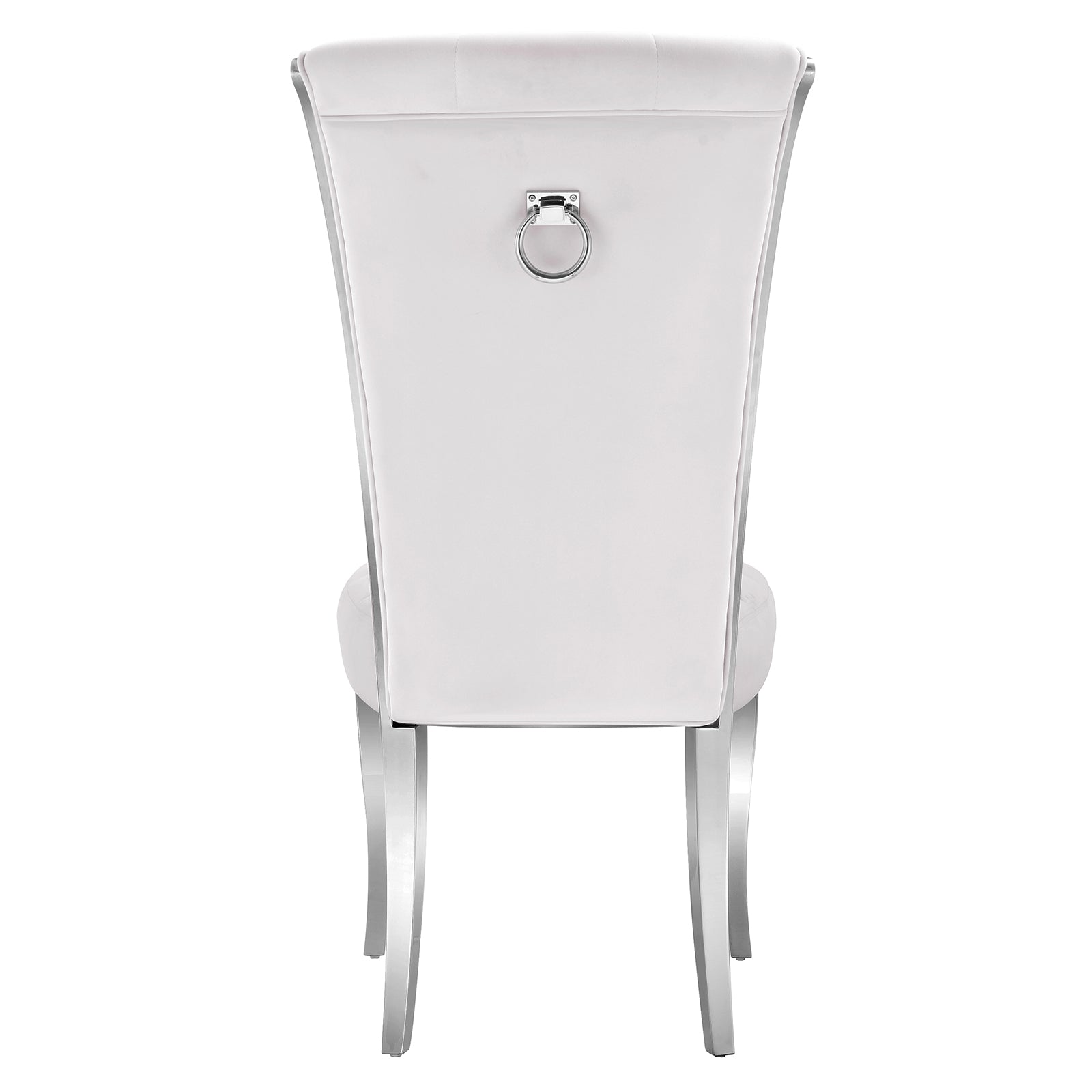 615-Set | AUZ White and Silver Dining room Sets for 6