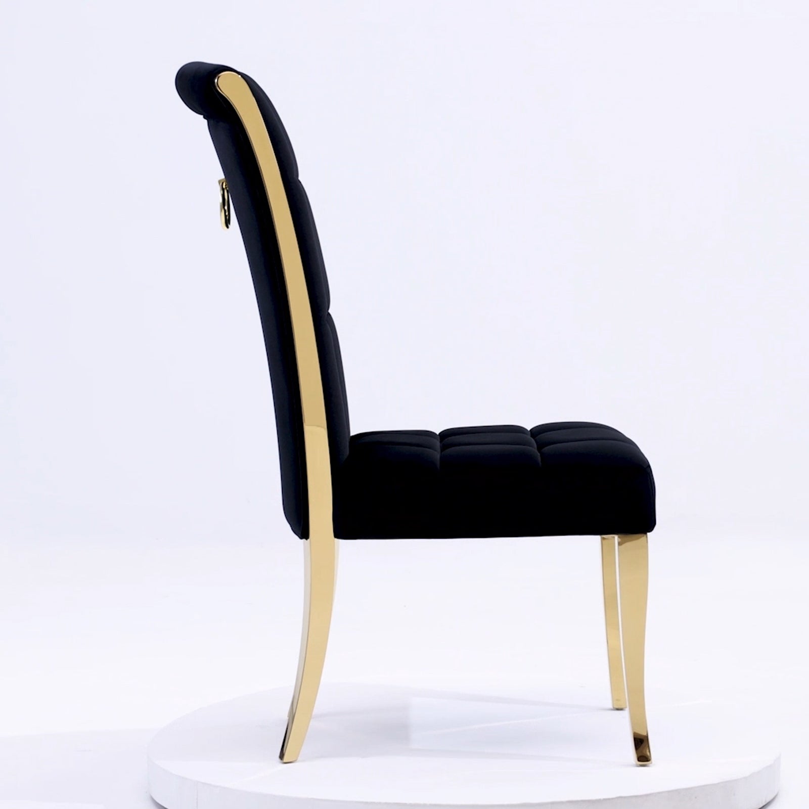 647-Set | AUZ Black and Gold Dining room Sets for 6