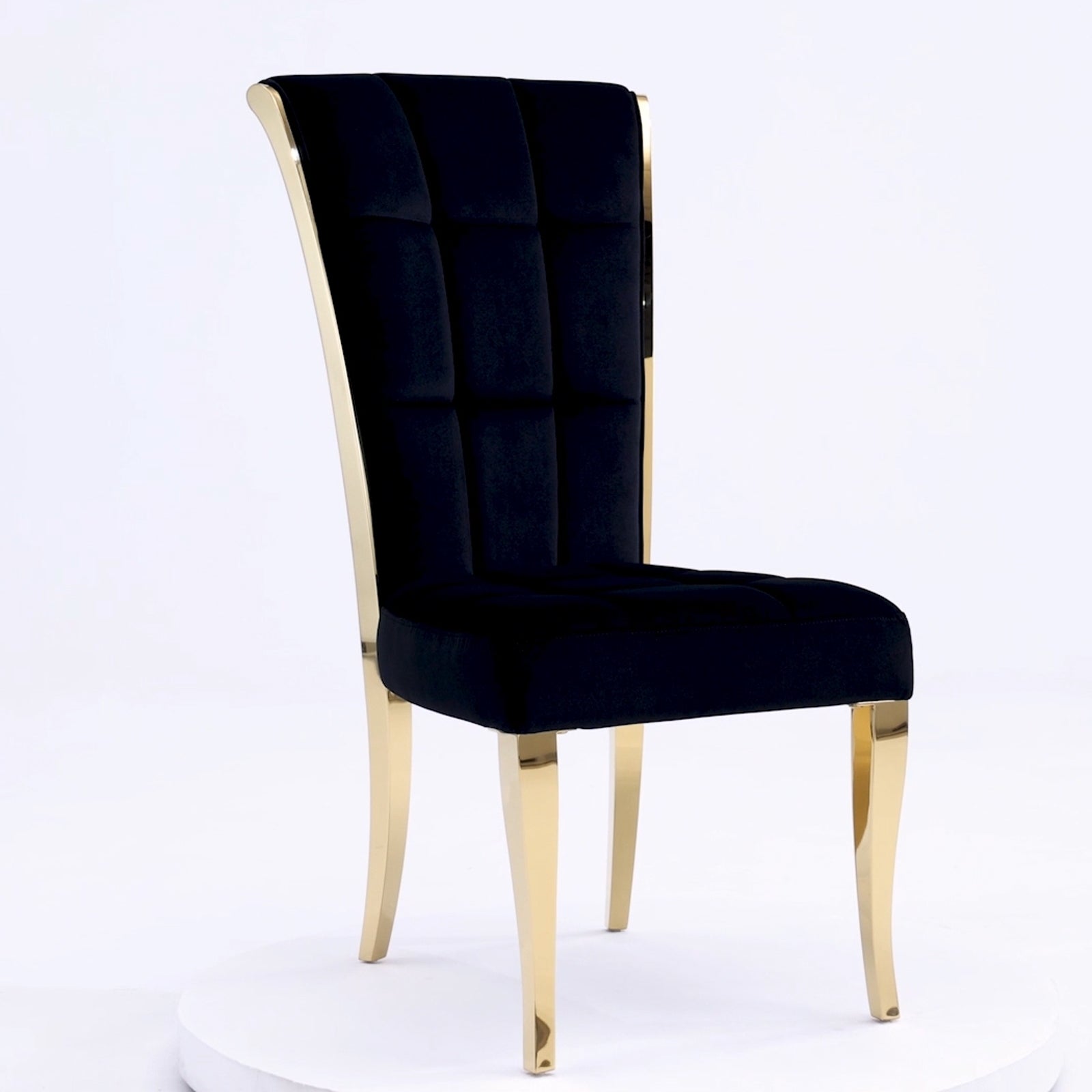 647-Set | AUZ Black and Gold Dining room Sets for 6