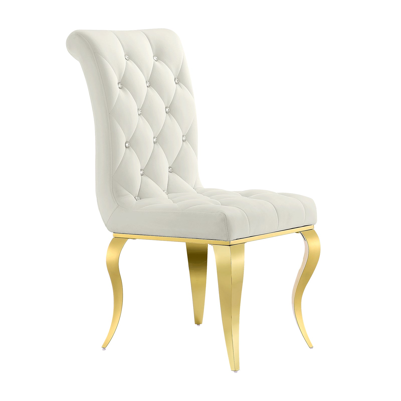 654-Set | AUZ White and Gold Dining room Sets for 6