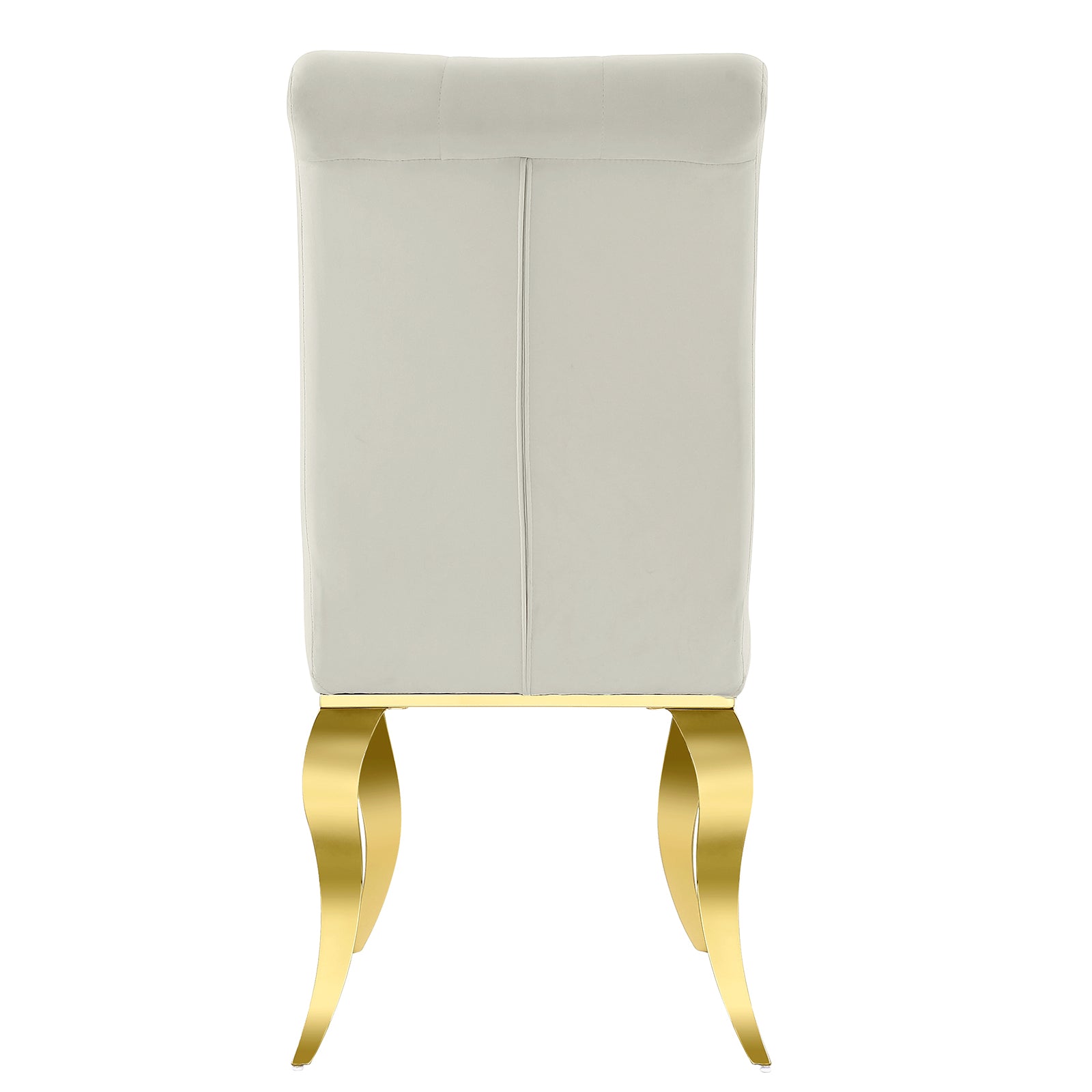 654-Set | AUZ White and Gold Dining room Sets for 6