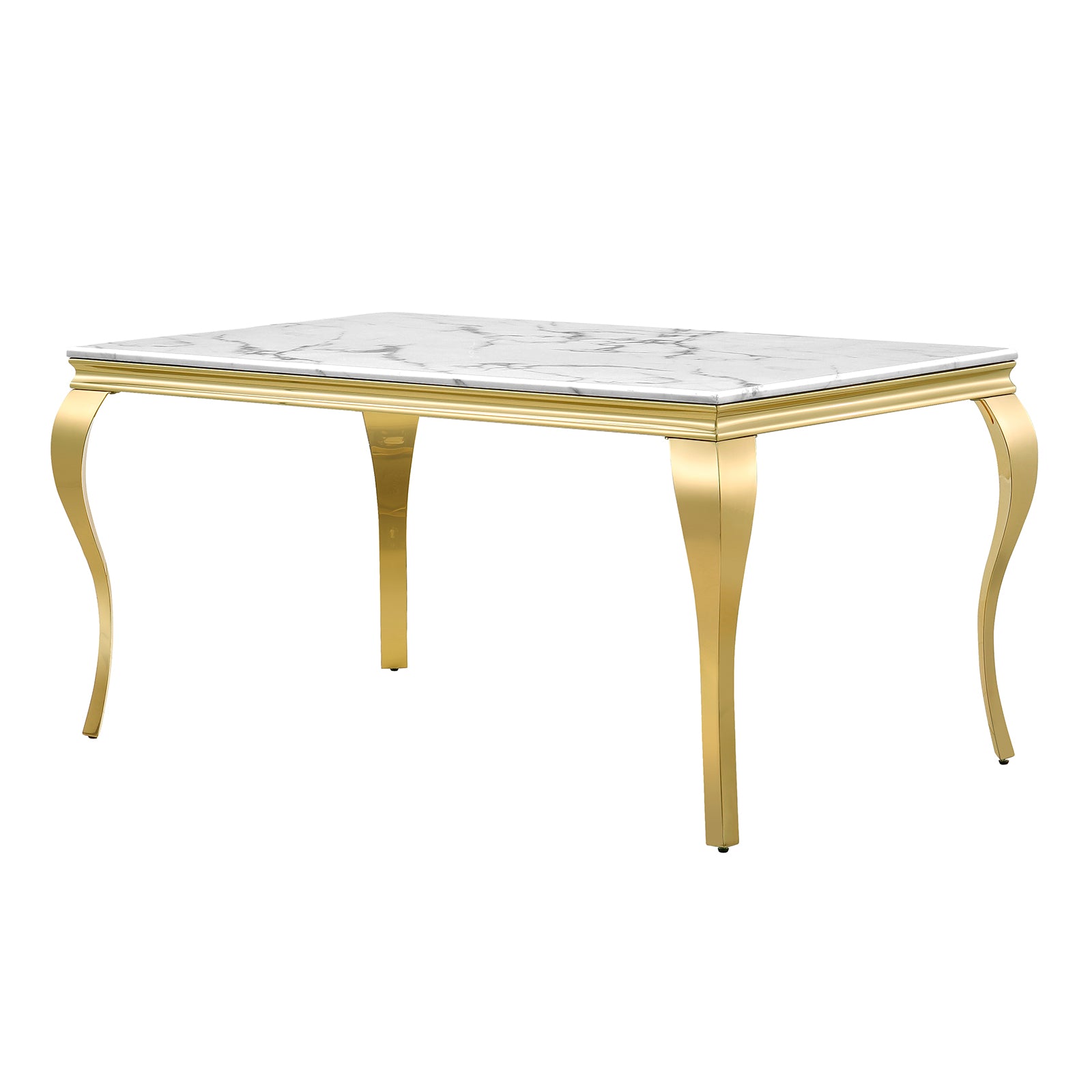 651-Set | AUZ Black and Gold Dining room Sets for 6