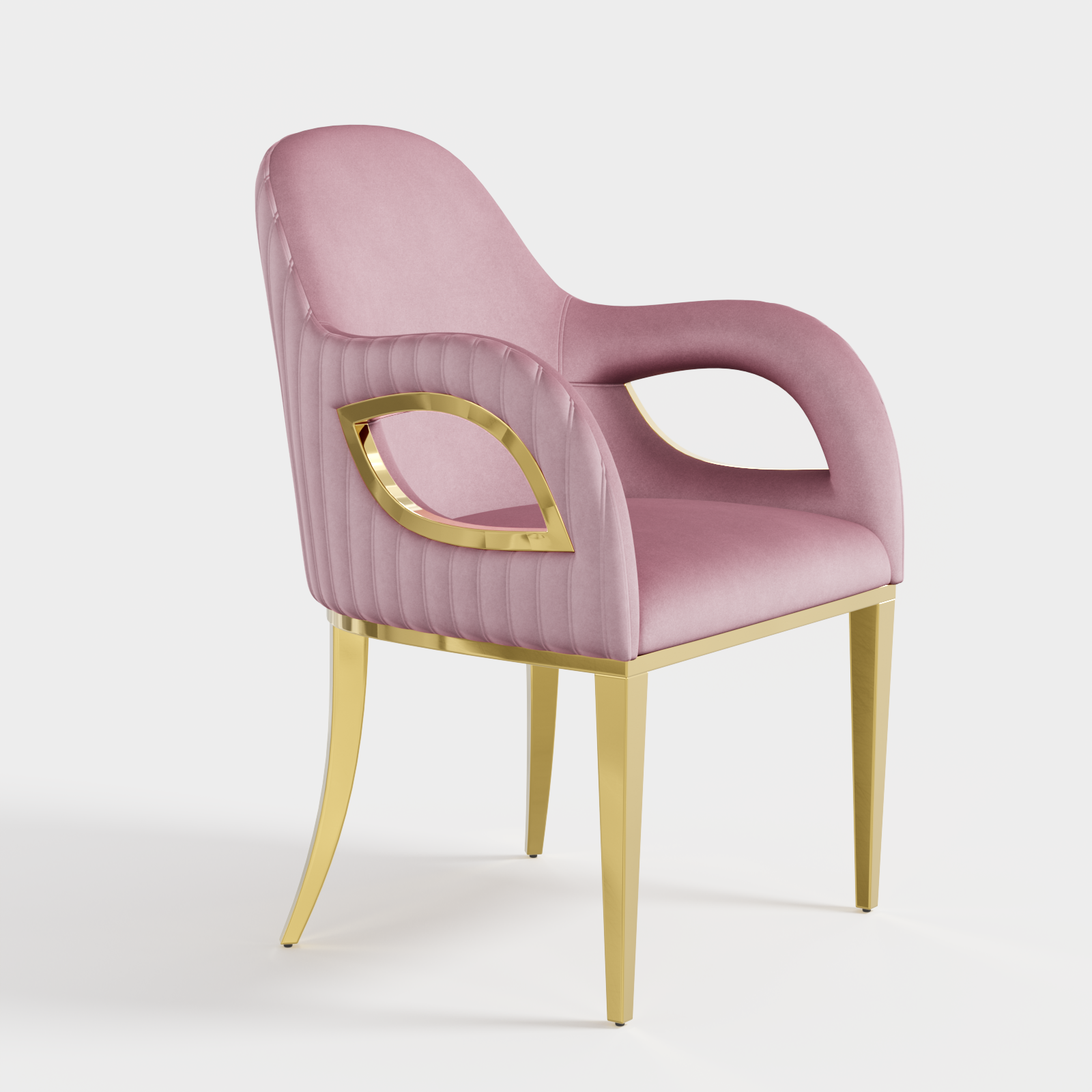 609-Set | AUZ Pink and Gold Dining room Sets for 6