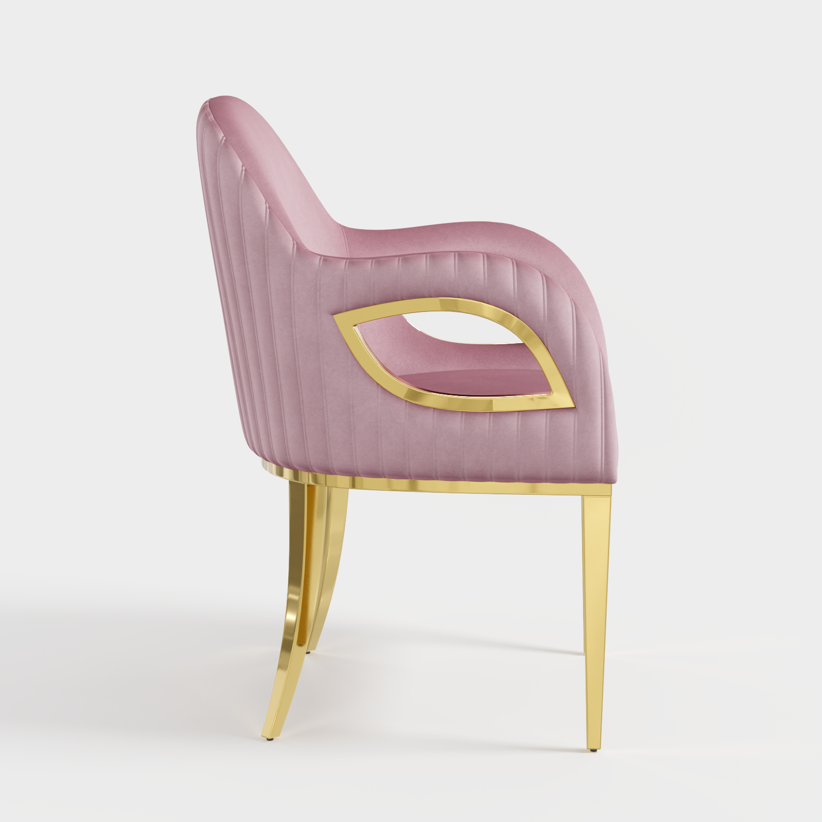 626-Set | AUZ Pink and Gold Dining room Sets for 6