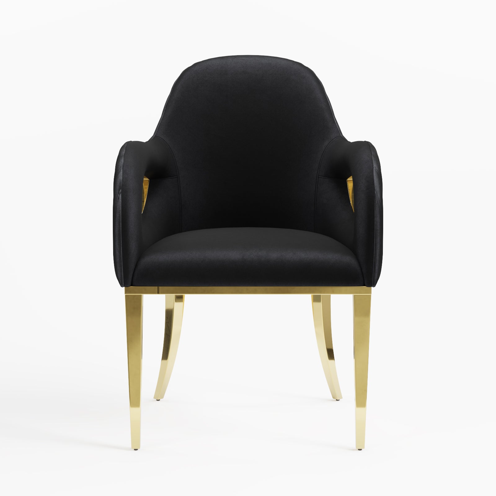 625-Set | AUZ Black and Gold Dining room Sets for 6