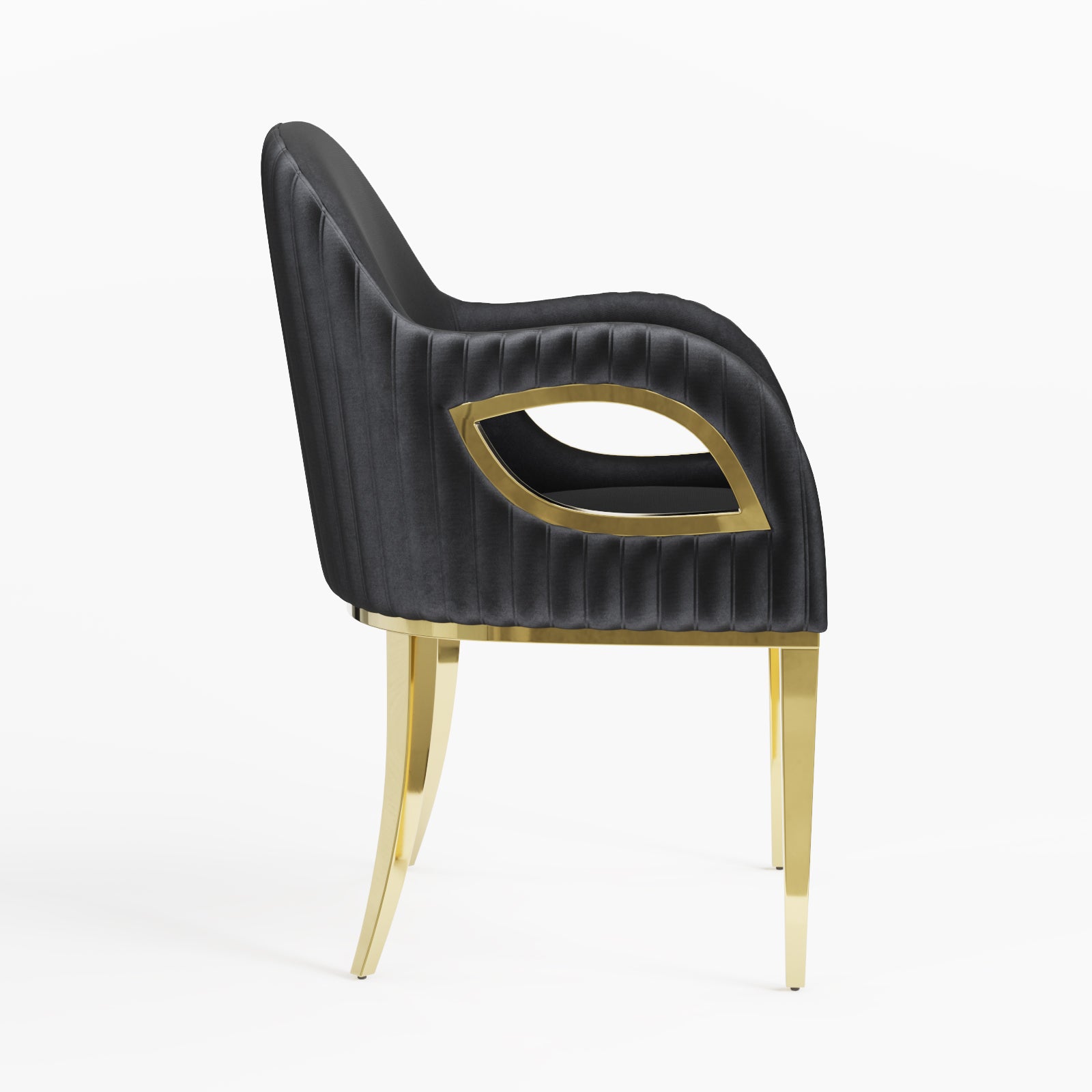 625-Set | AUZ Black and Gold Dining room Sets for 6