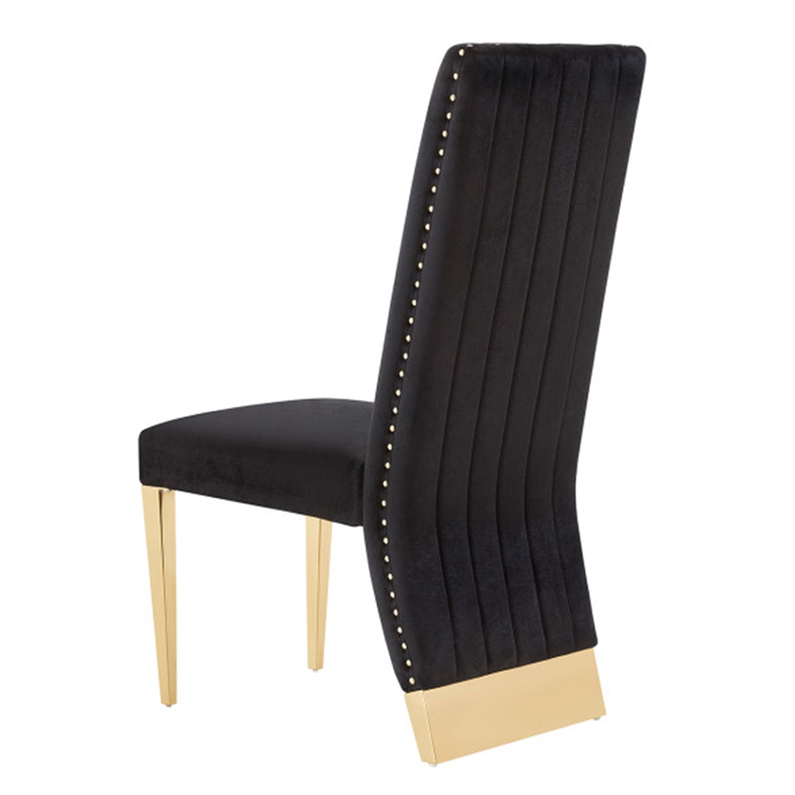 697 Set | AUZ Black and gold Dining room Sets for 6