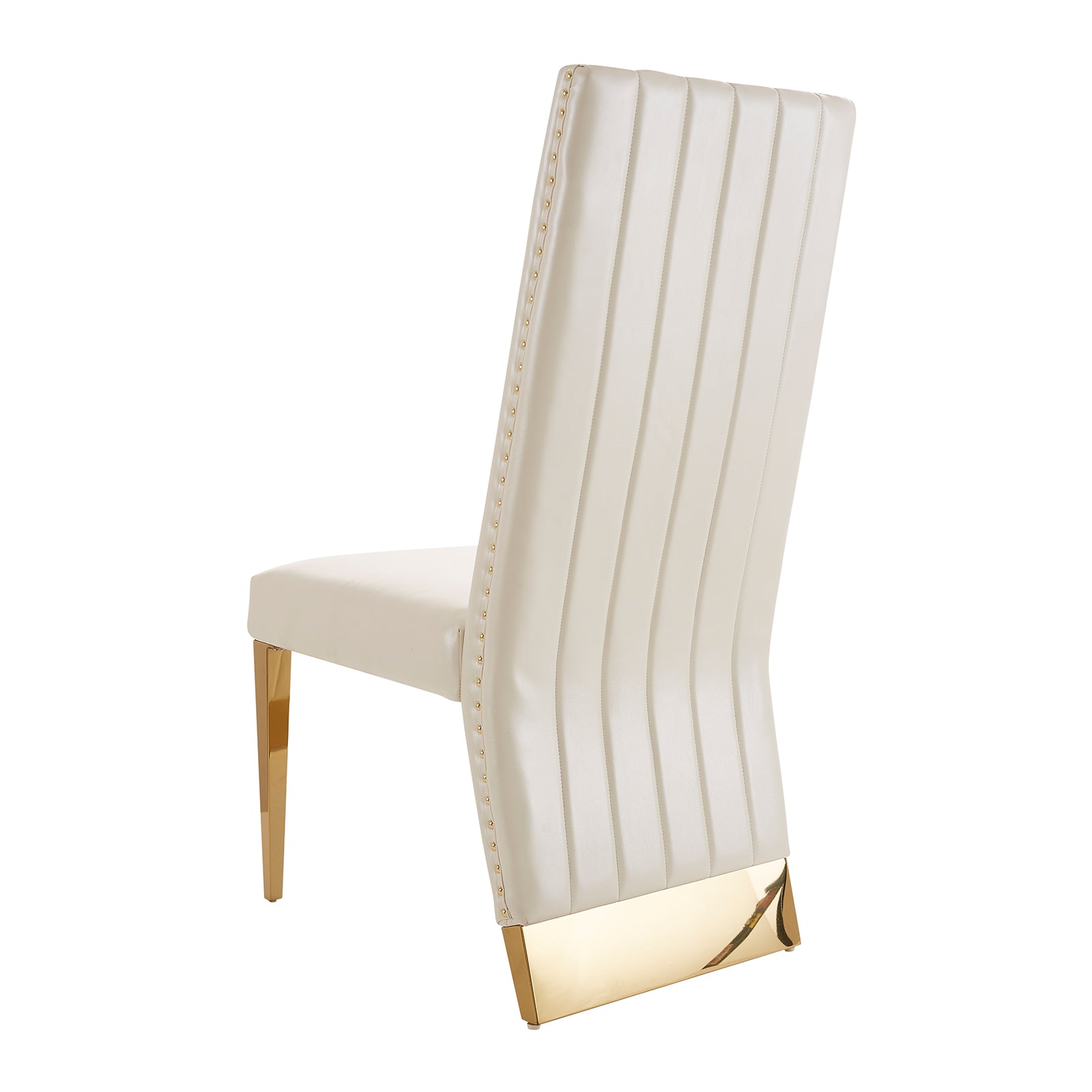 695 Set | AUZ White and gold Dining room Sets for 6