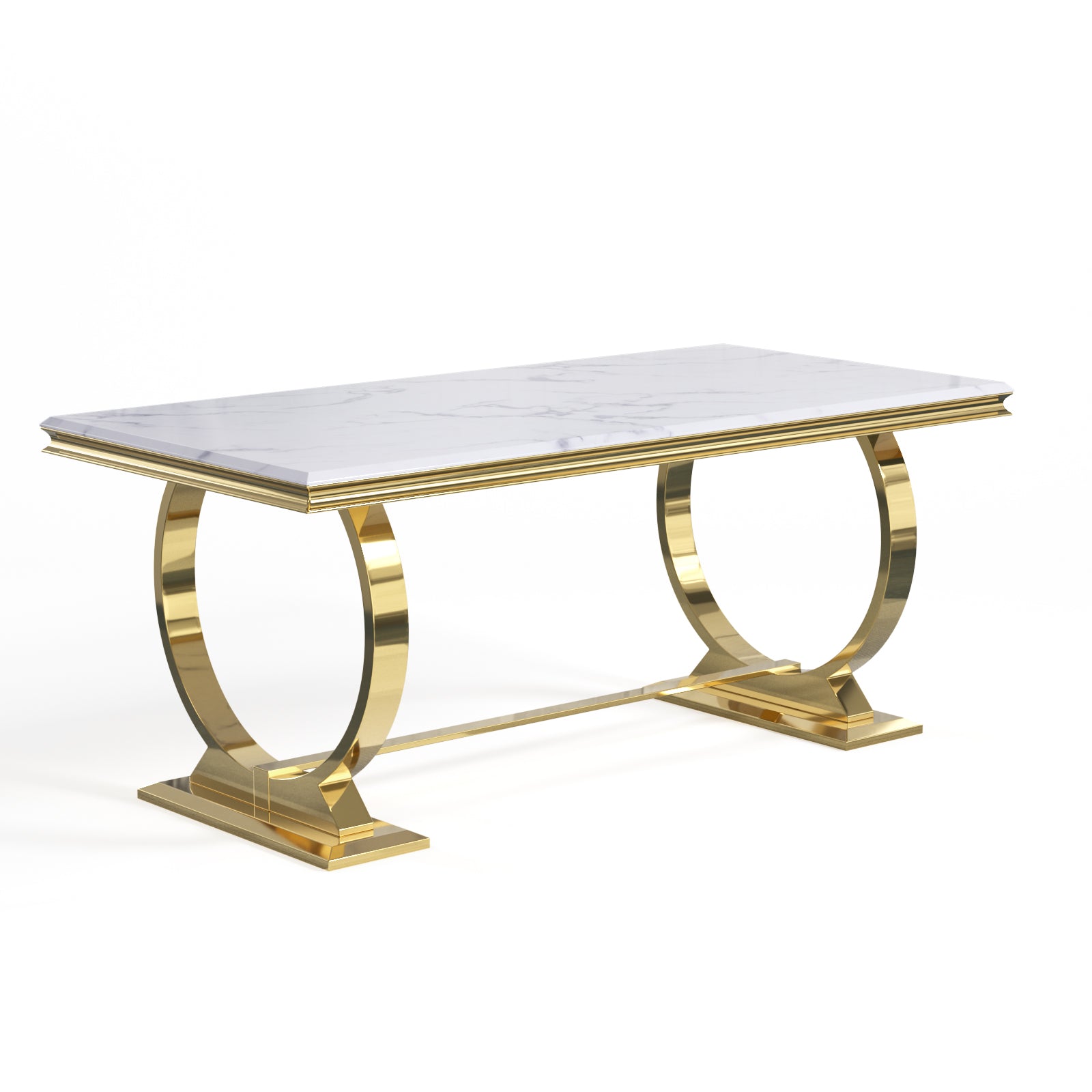 609-Set | AUZ Pink and Gold Dining room Sets for 6